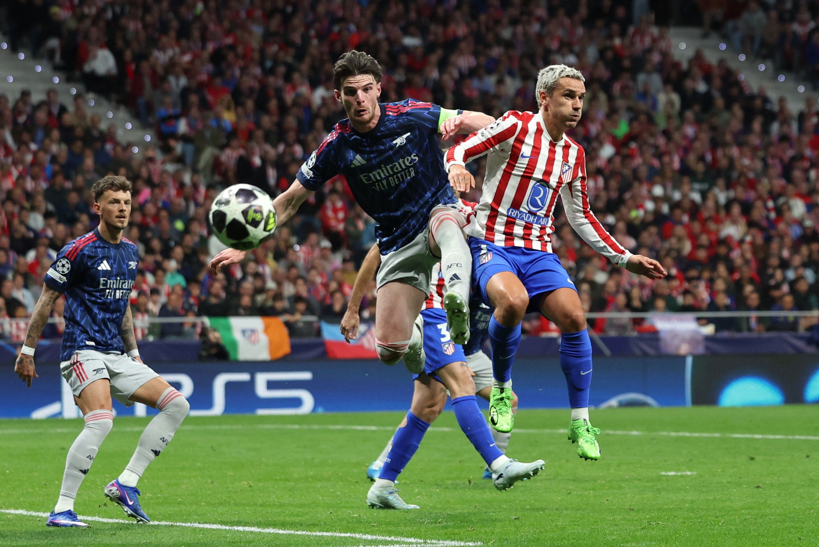 Atletico Madrid und Arsenal London duellieren sich im Champions-League-Halbfinale. 