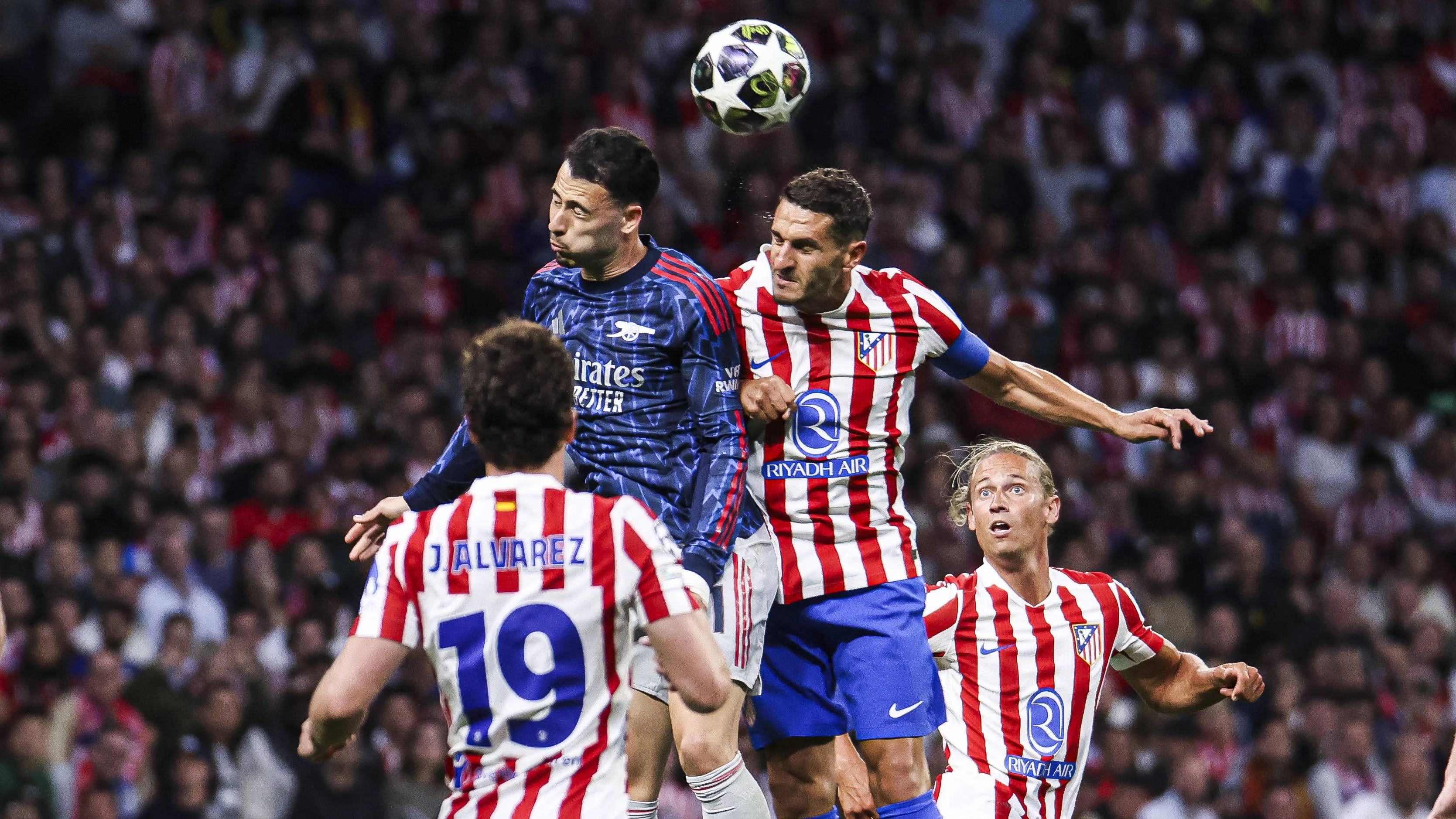 Atletico Madrid gegen Arsenal London im Champions-League-Halbfinale. 