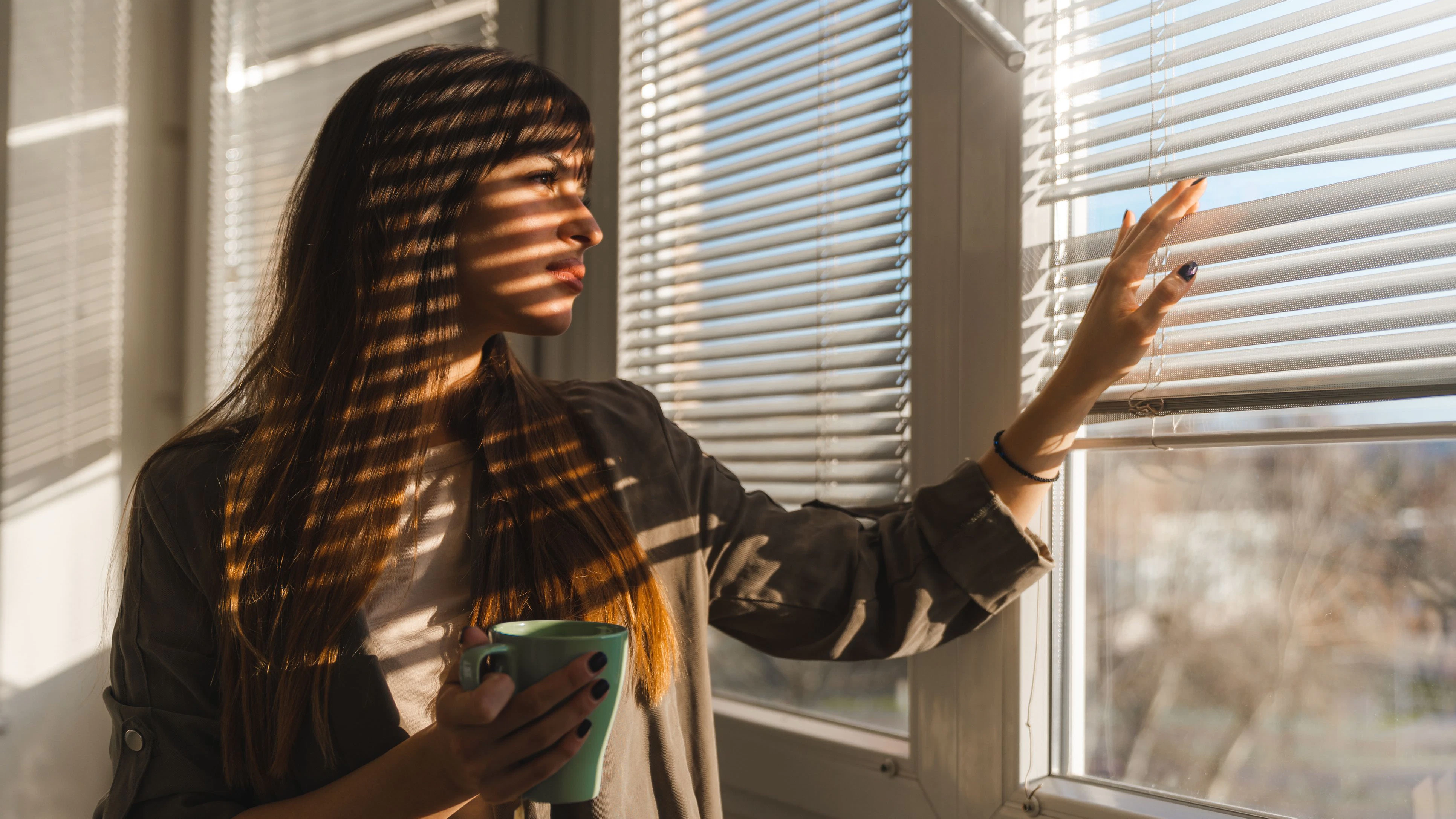 Sonniges Wetter im Büro...