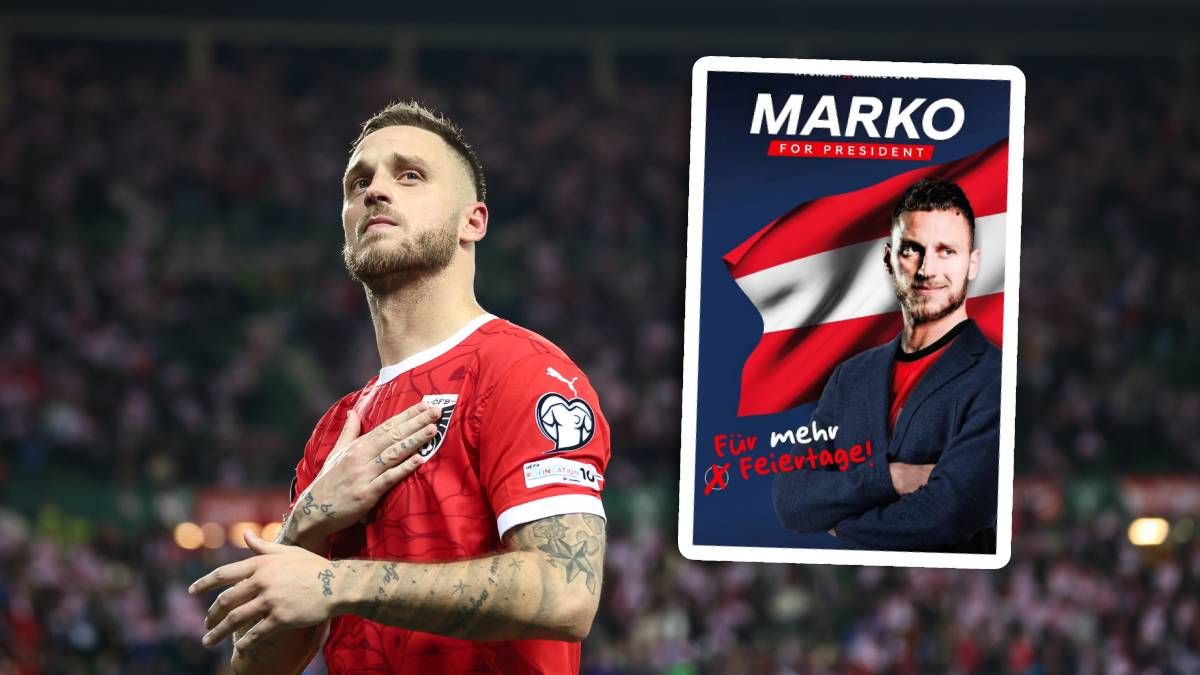 ÖFB-Star Marko Arnautovic. 