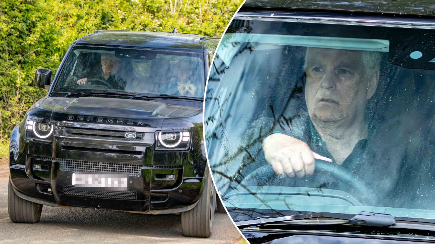 Andrew auf dem Weg zu seiner neuen Bleibe.