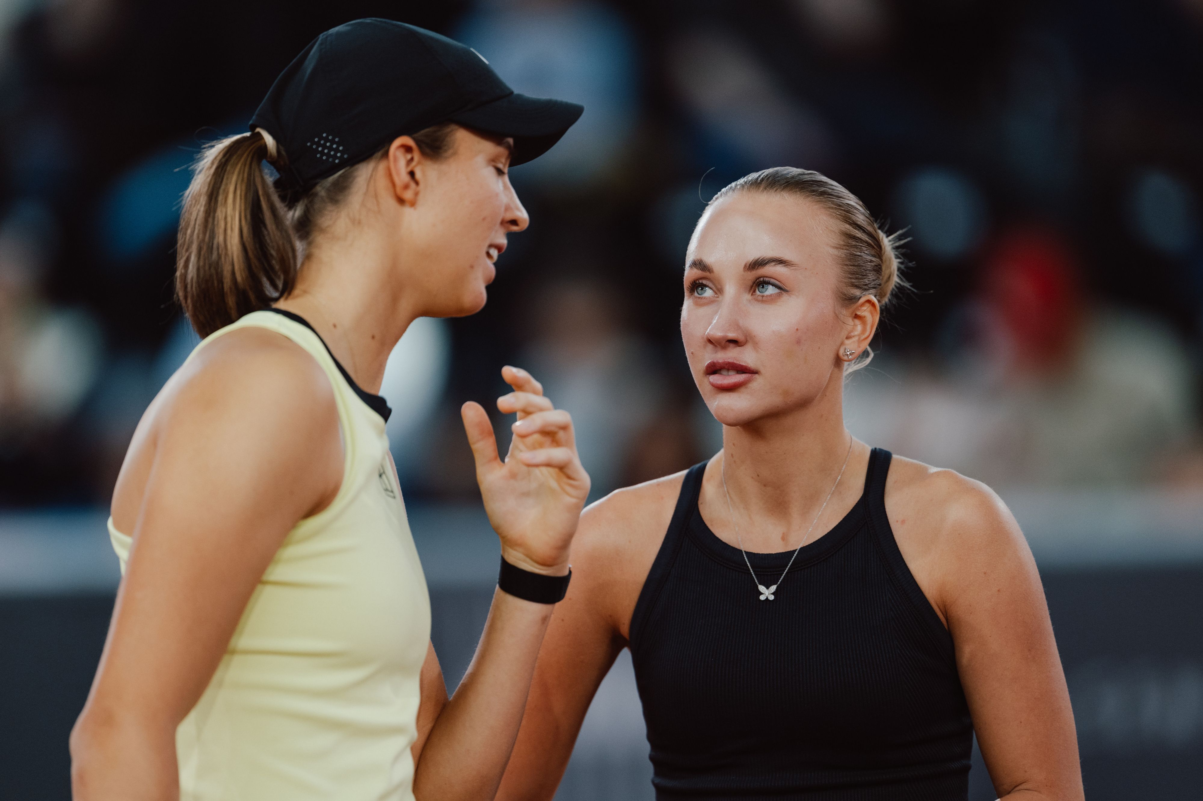 Lilli Tagger und Anastasia Potapova.