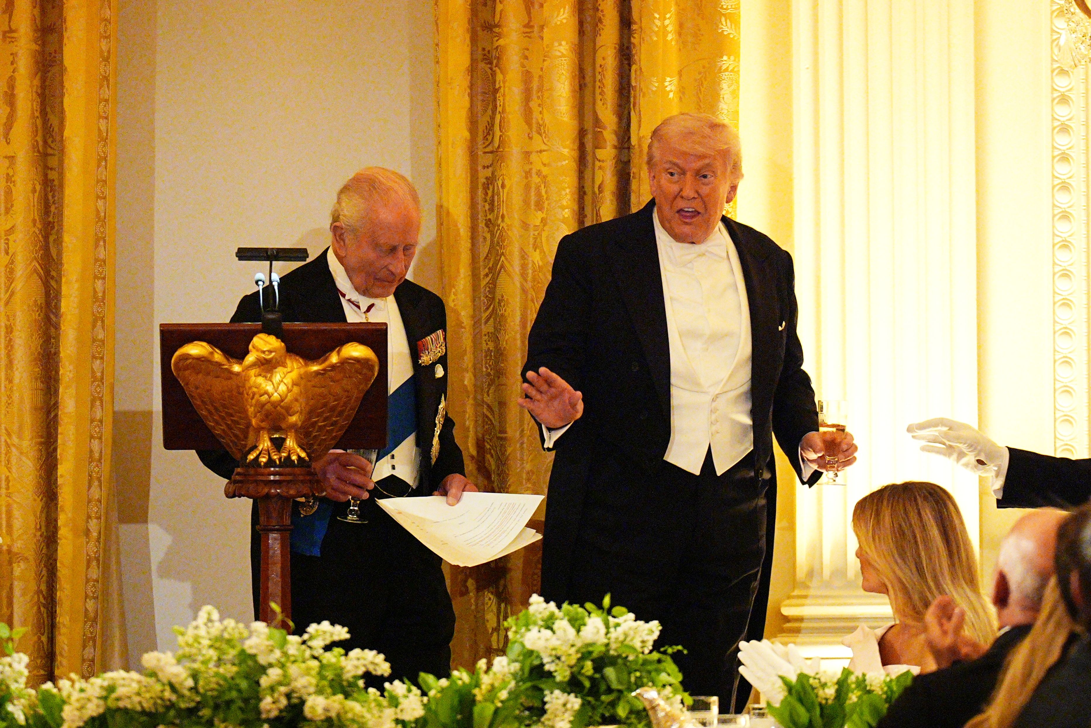 Mit der Rede überraschte Trump so einige Beobachter.