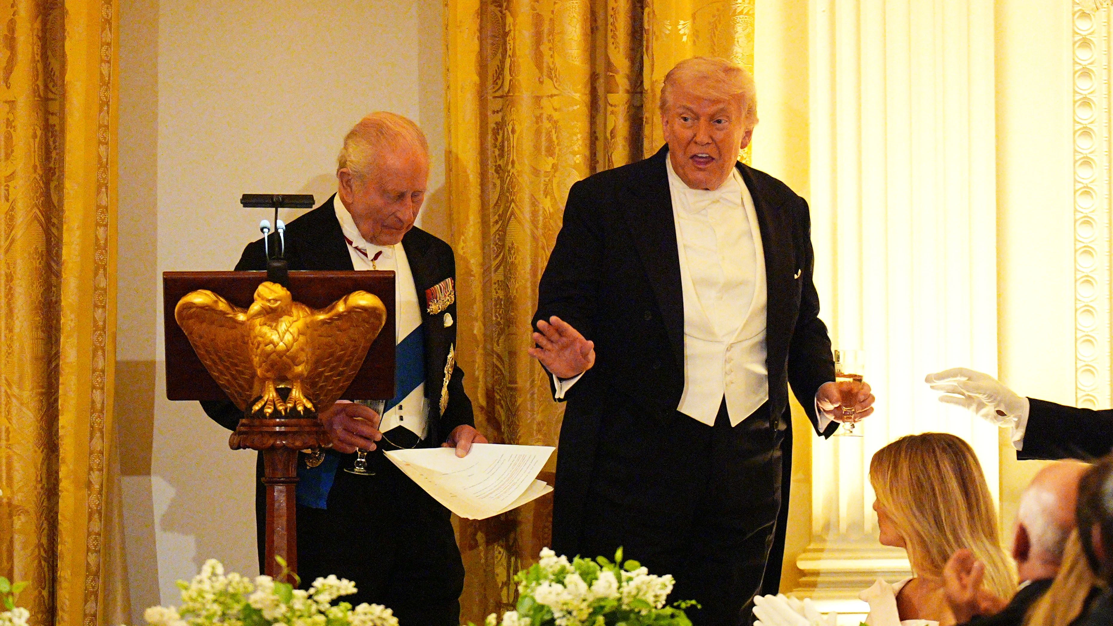 Mit der Rede überraschte Trump so einige Beobachter.