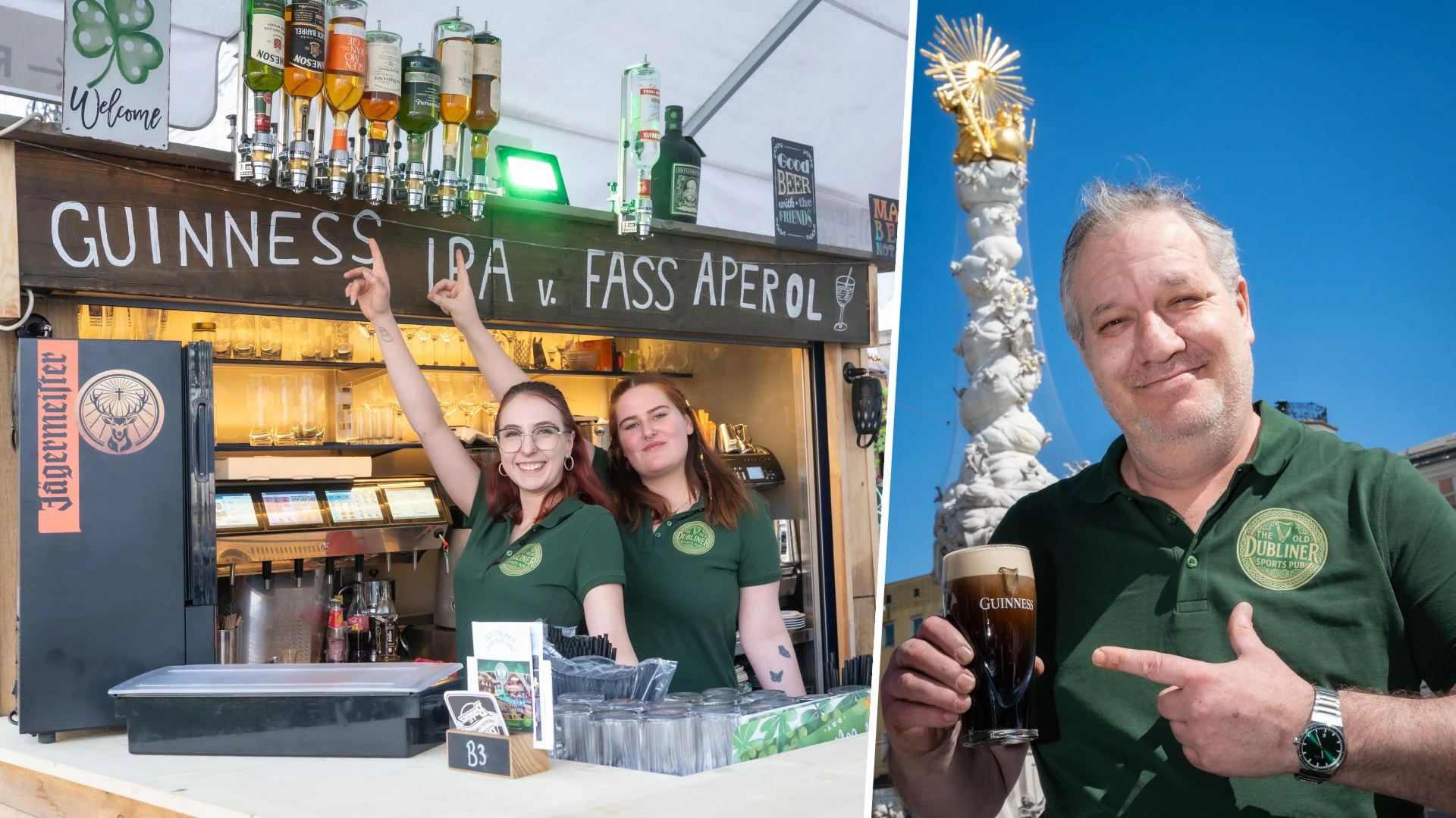 Heinz Treml übernahm nach dem Irish-Pub "Old Dubliner" jetzt auch das ehemalige "Athene" am Hautplatz. Jetzt wird kräftig expandiert.