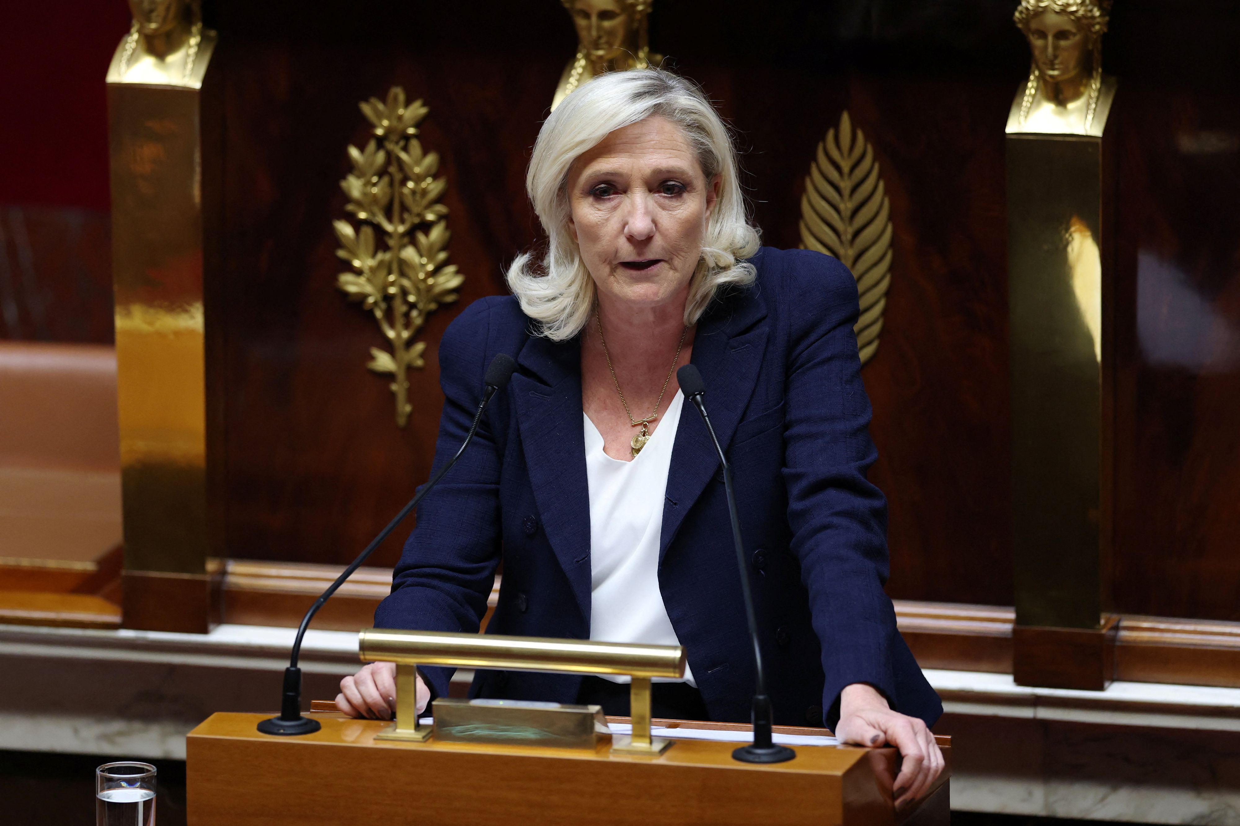 Marine Le Pen hofft weiterhin auf eine Kandidatur für die Präsidentschaftswahl in Frankreich. (Symbolbild)