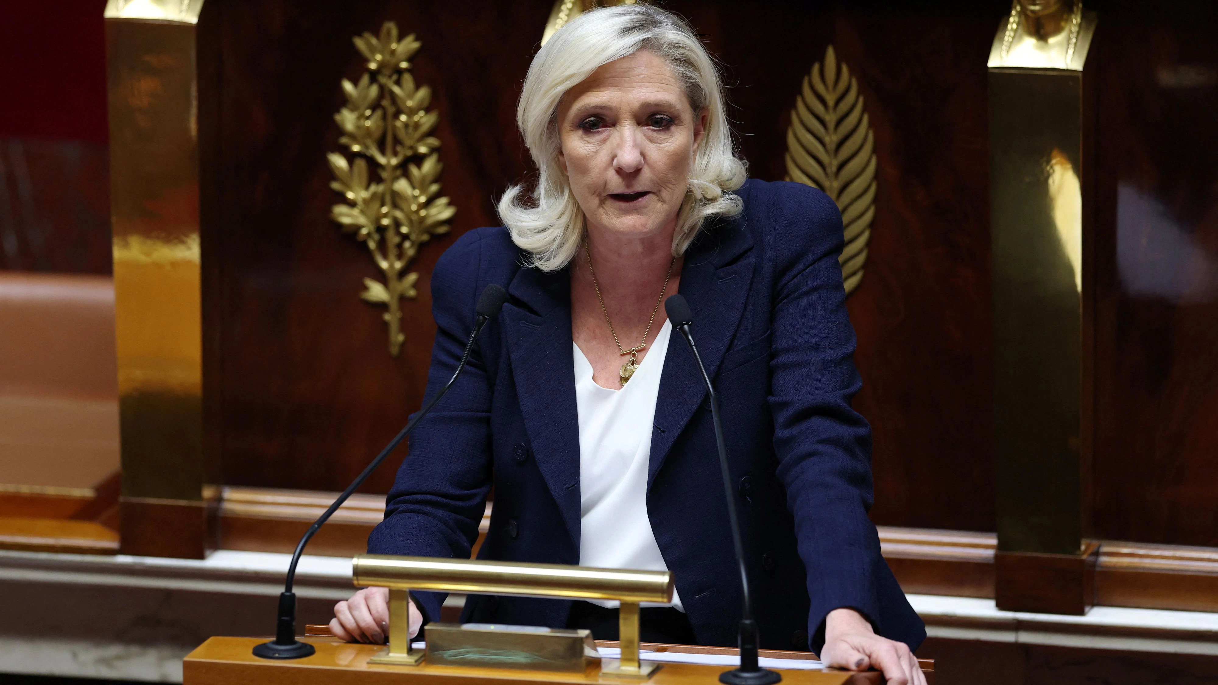 Marine Le Pen hofft weiterhin auf eine Kandidatur für die Präsidentschaftswahl in Frankreich. (Symbolbild)