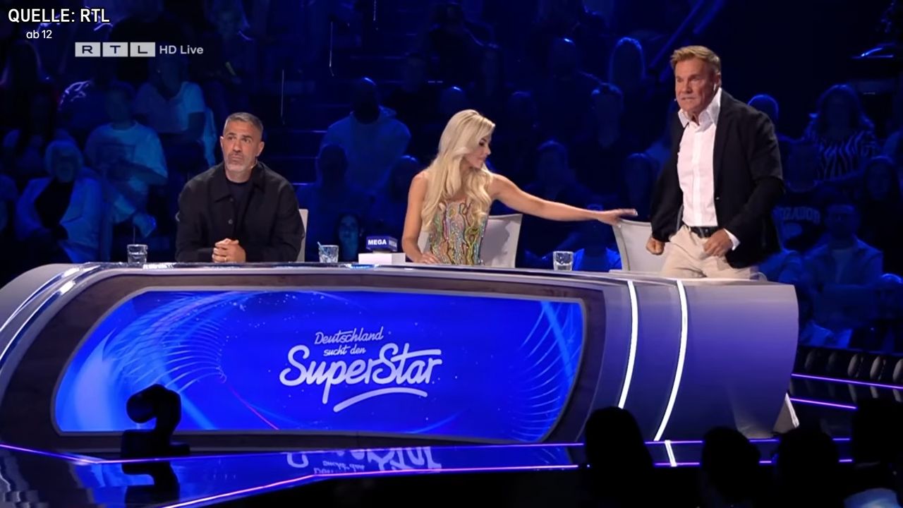 Dieter Bohlen ist sauer. 