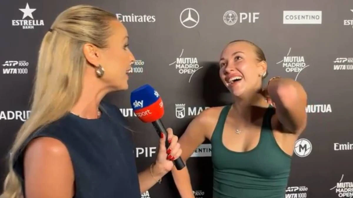 Heute.at - Danke an ihren Freund? Da muss Potapova lachen