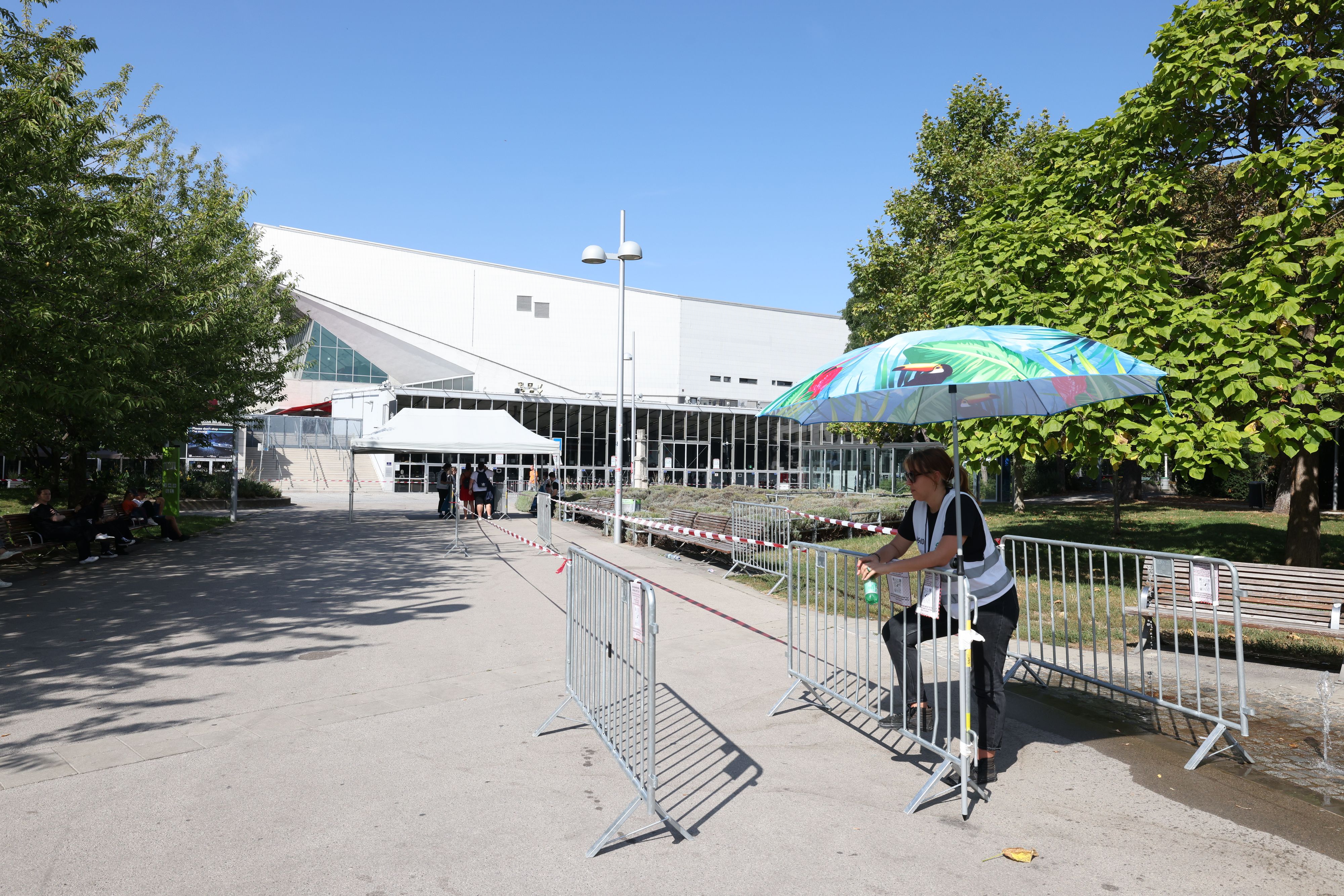 Der Märzpark bei der Stadthalle wird während des ESC gesperrt. (Archivbild)