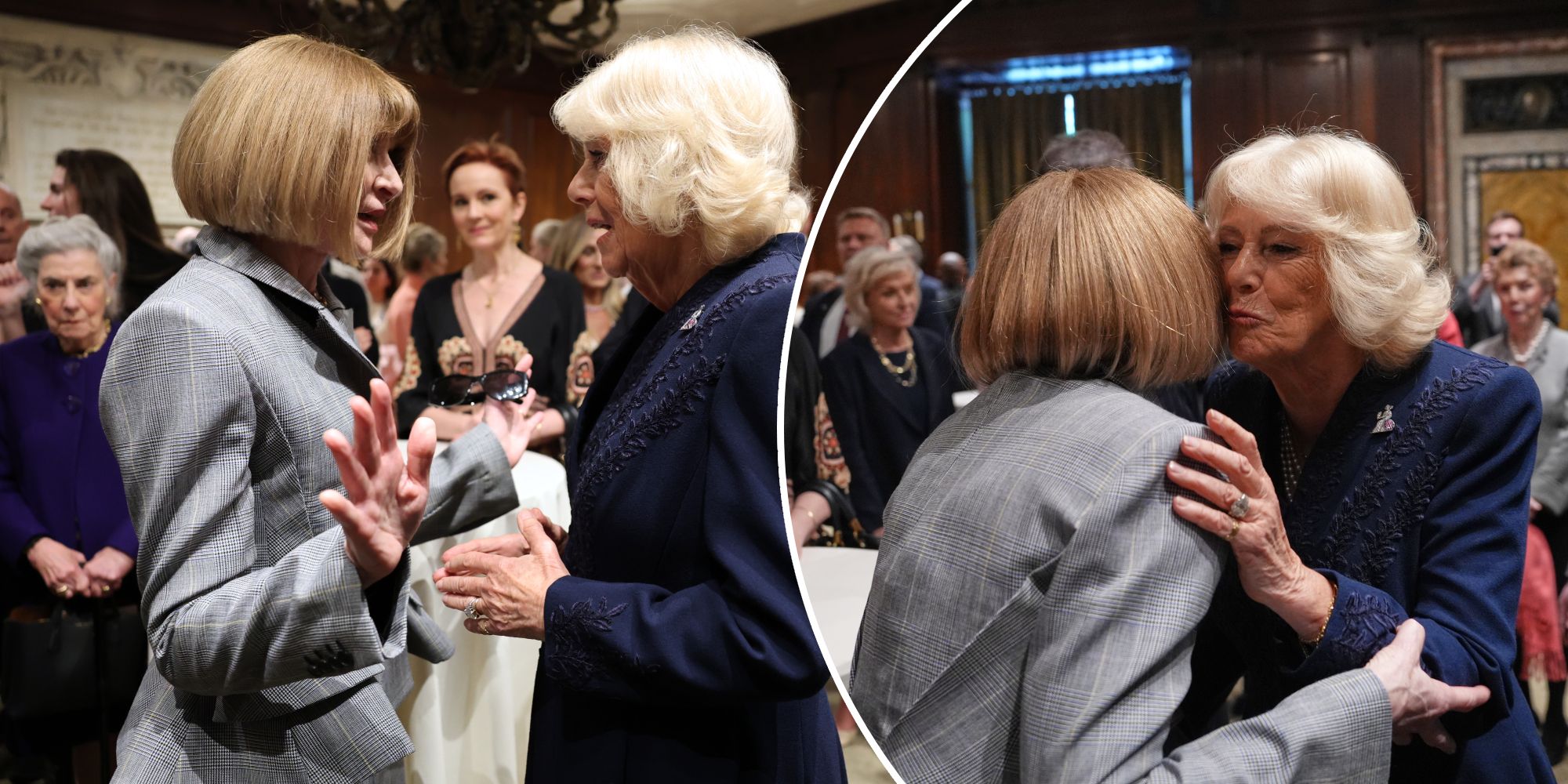 Wintour und Camilla verstehen sich auf Anhieb.