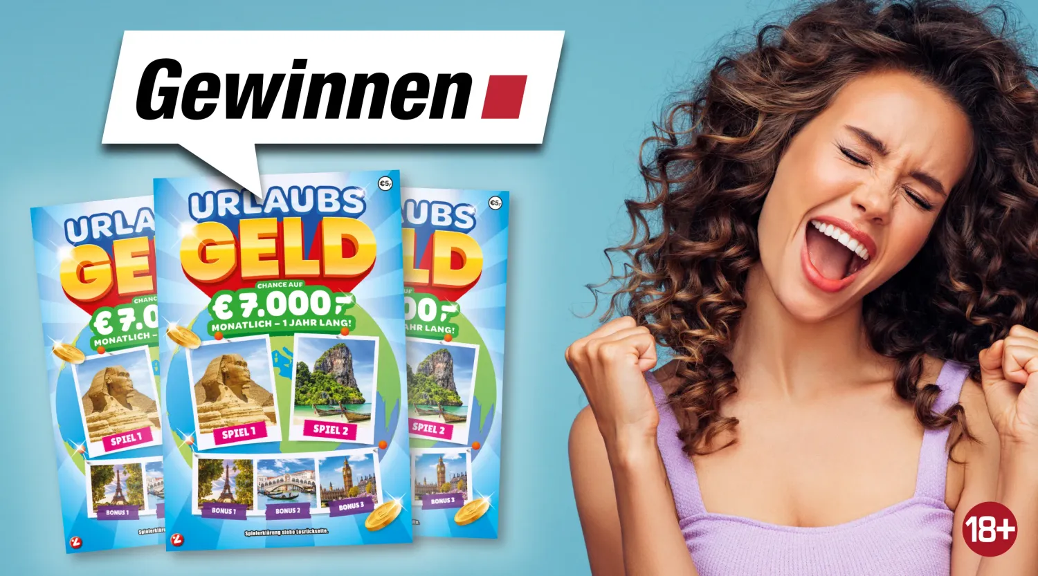Jetzt teilnehmen und gewinnen!