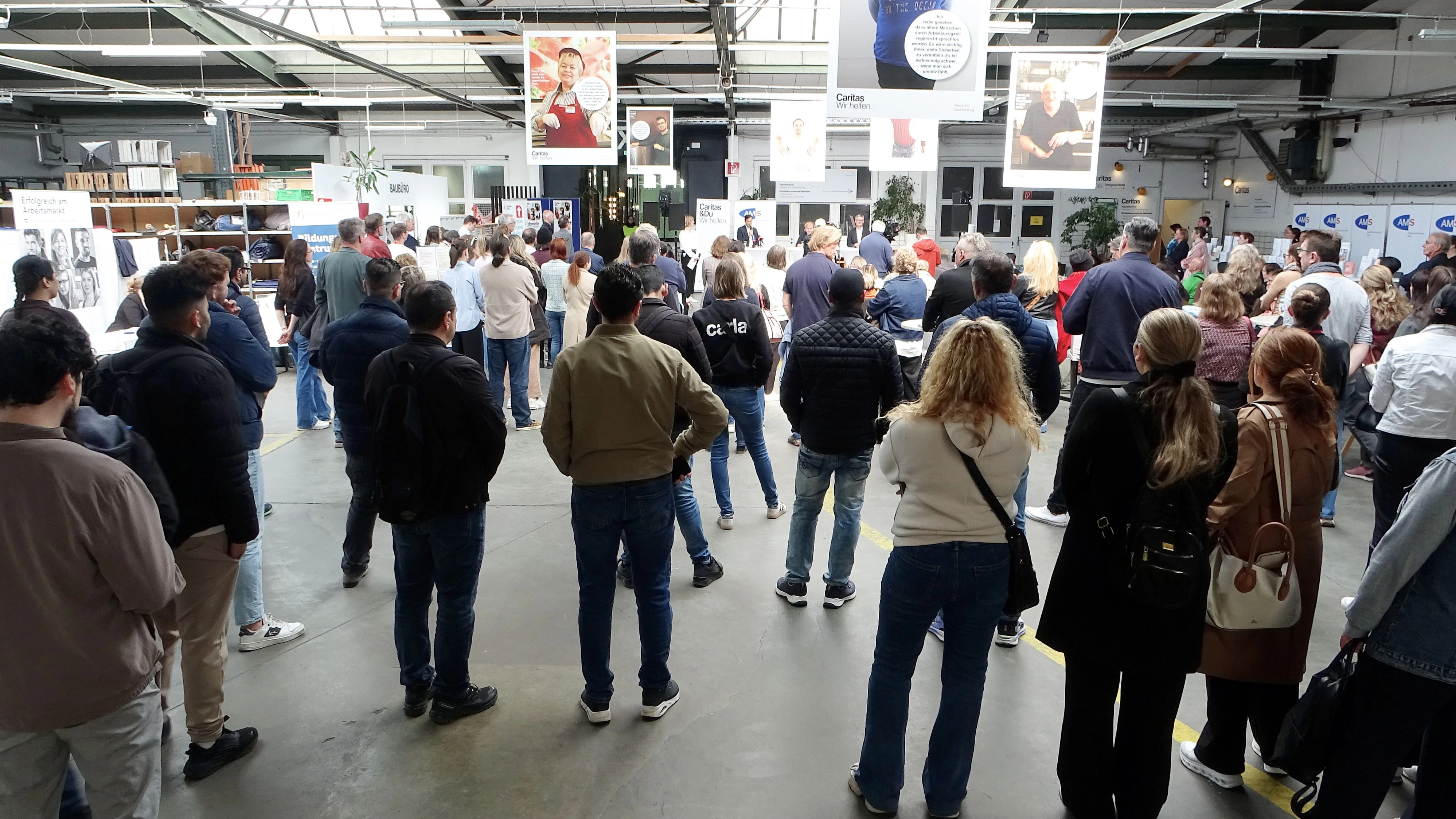 Die 15. Jobmeile im carla-Mittersteig.