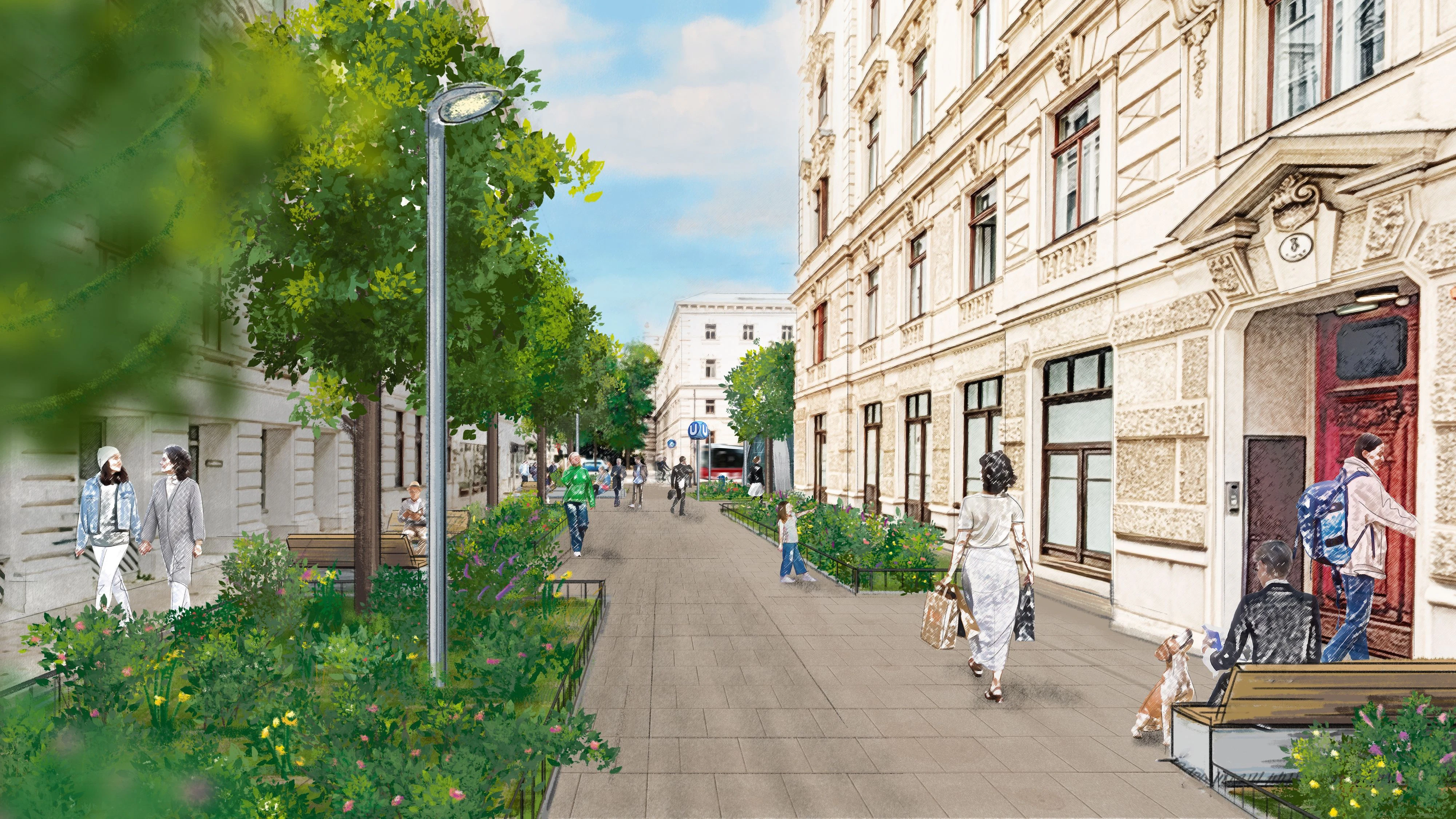 Heute.at - U5-Vorplatz Frankhplatz wird zum Wohnzimmer im Freien