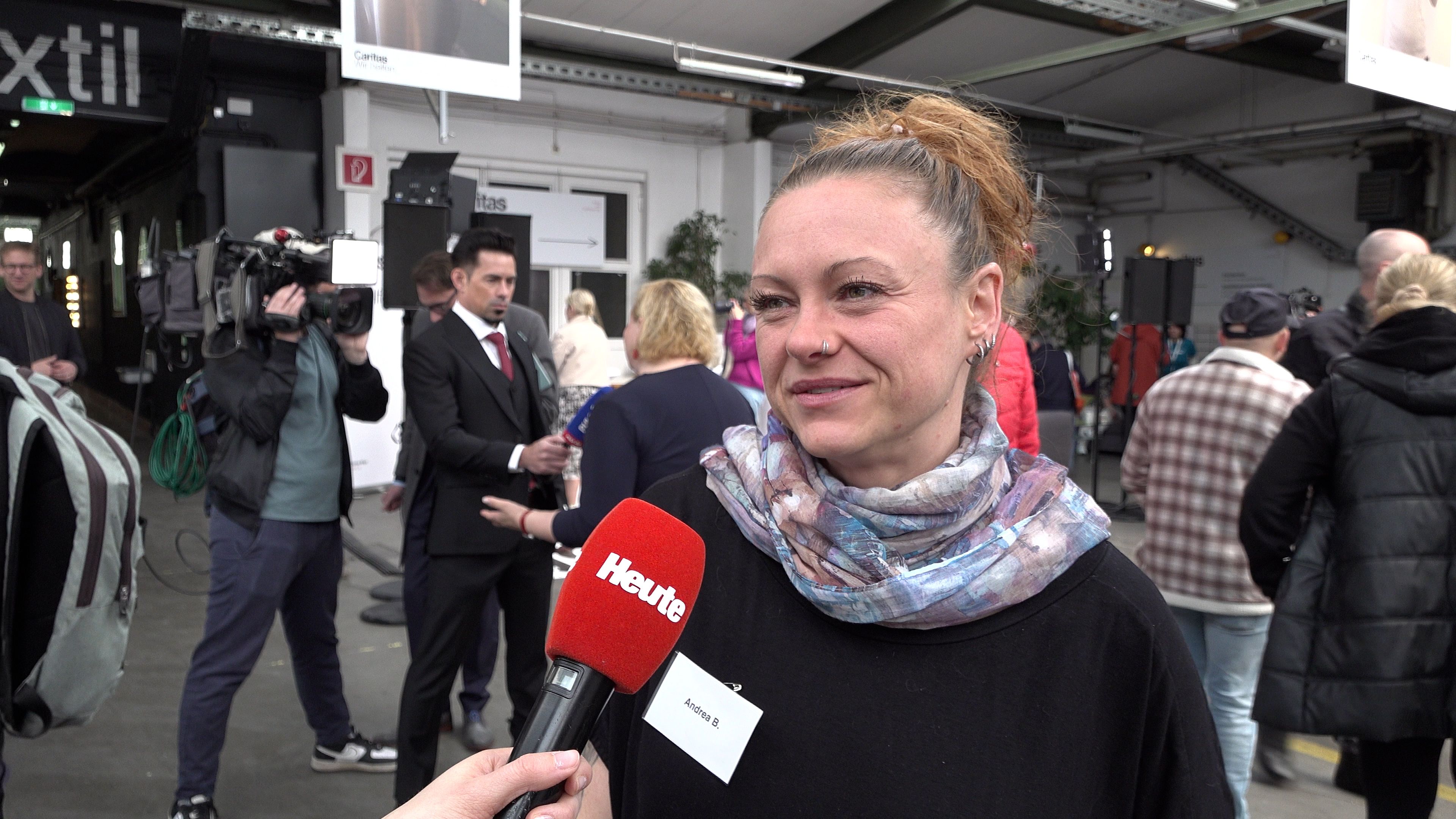 Andrea B. fand dank der Jobmeile eine neue Arbeitsstelle.
