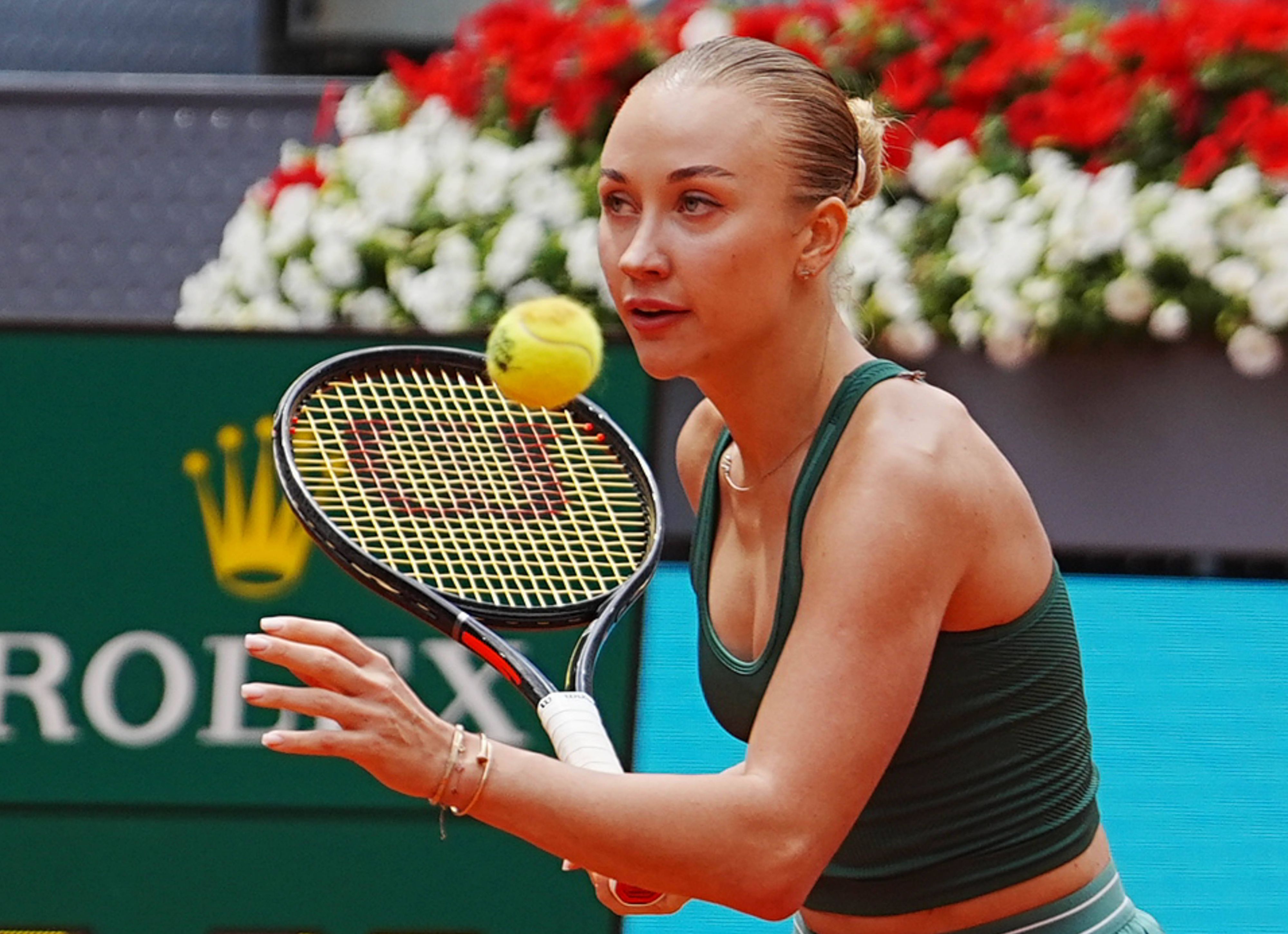 Österreichs Tennis-Ass Anastasia Potapova. 