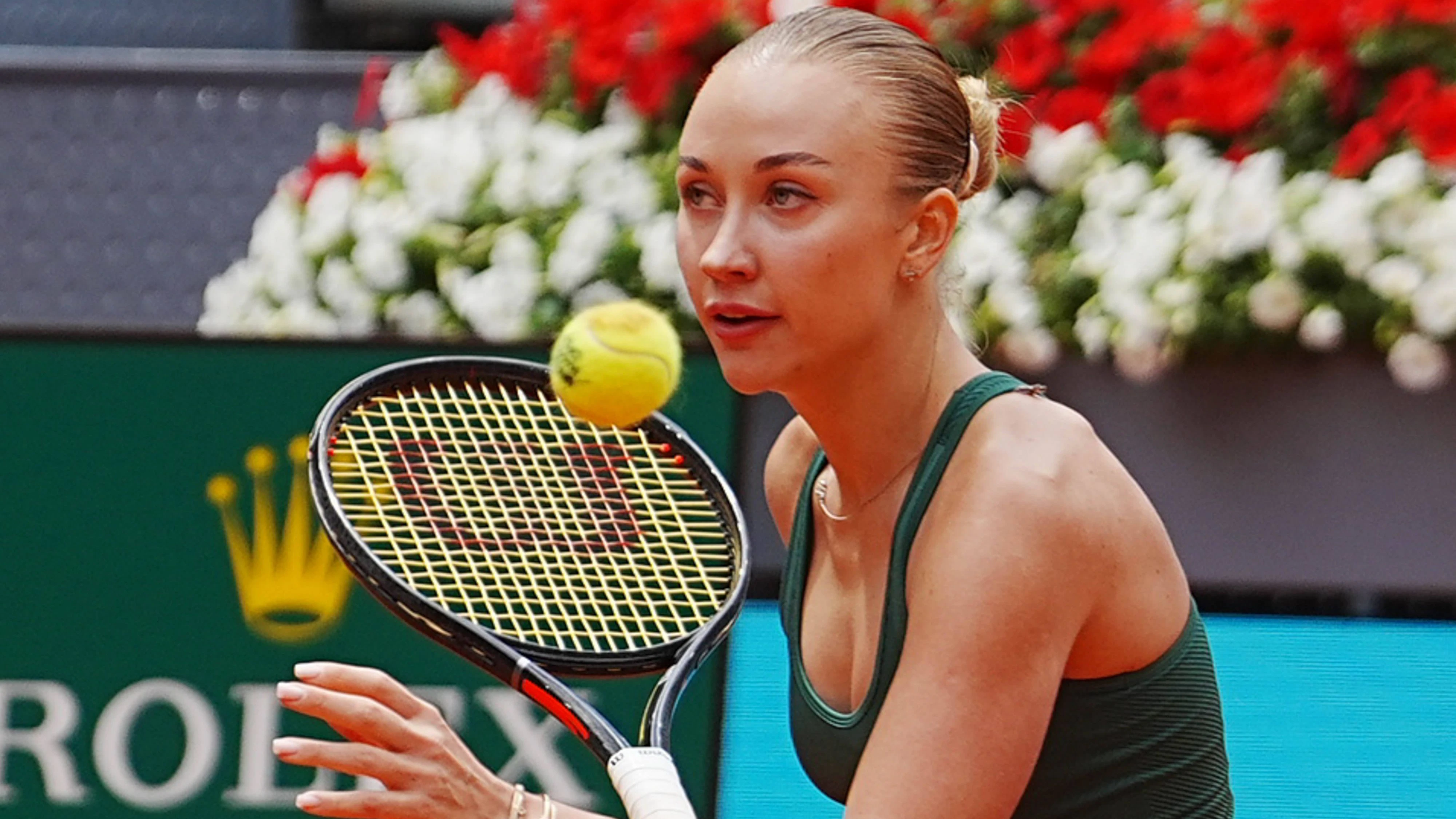 Österreichs Tennis-Ass Anastasia Potapova. 