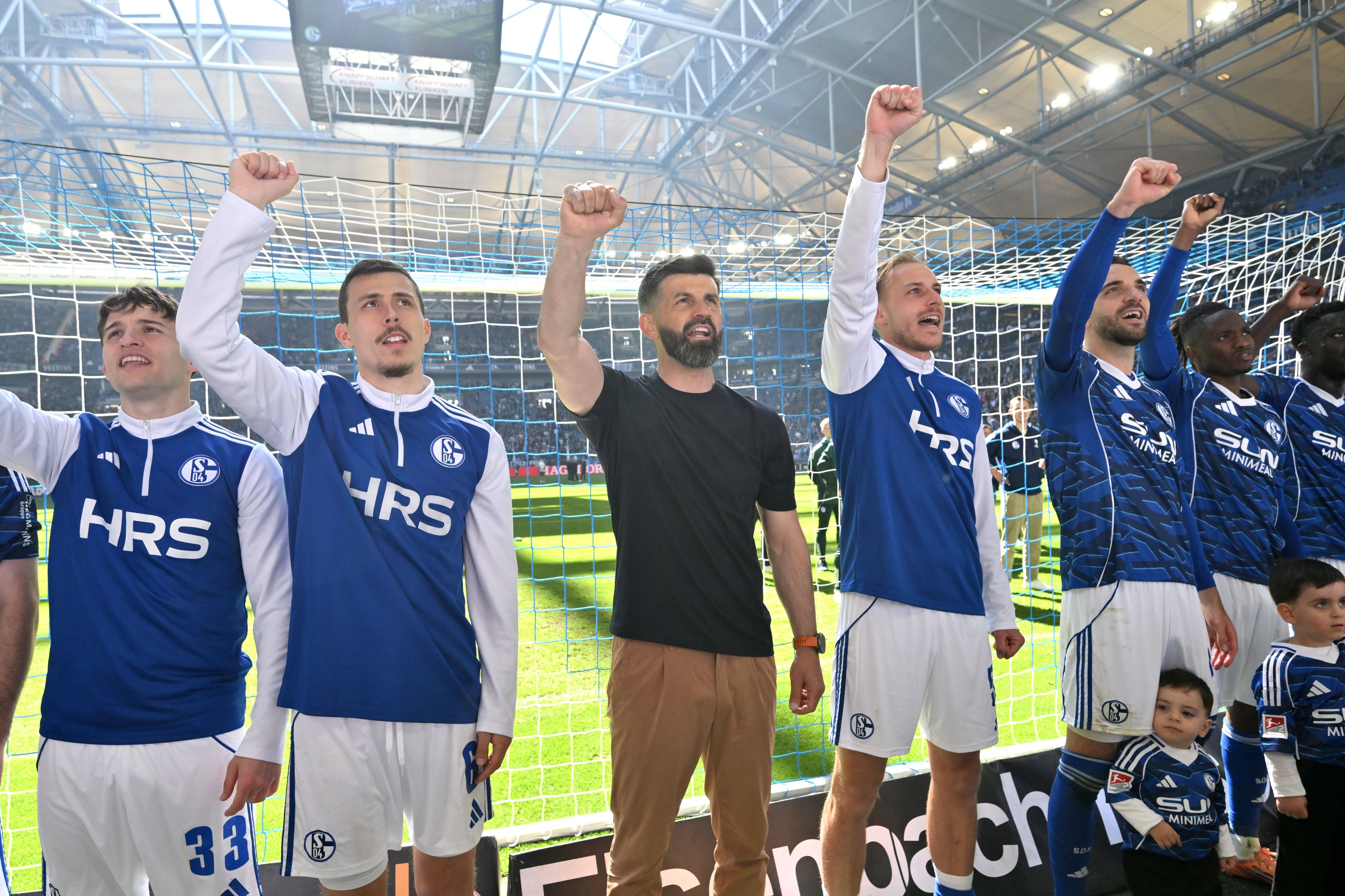 Miron Muslic und seine Knappen haben die Bundesliga-Rückkehr vor Augen. 