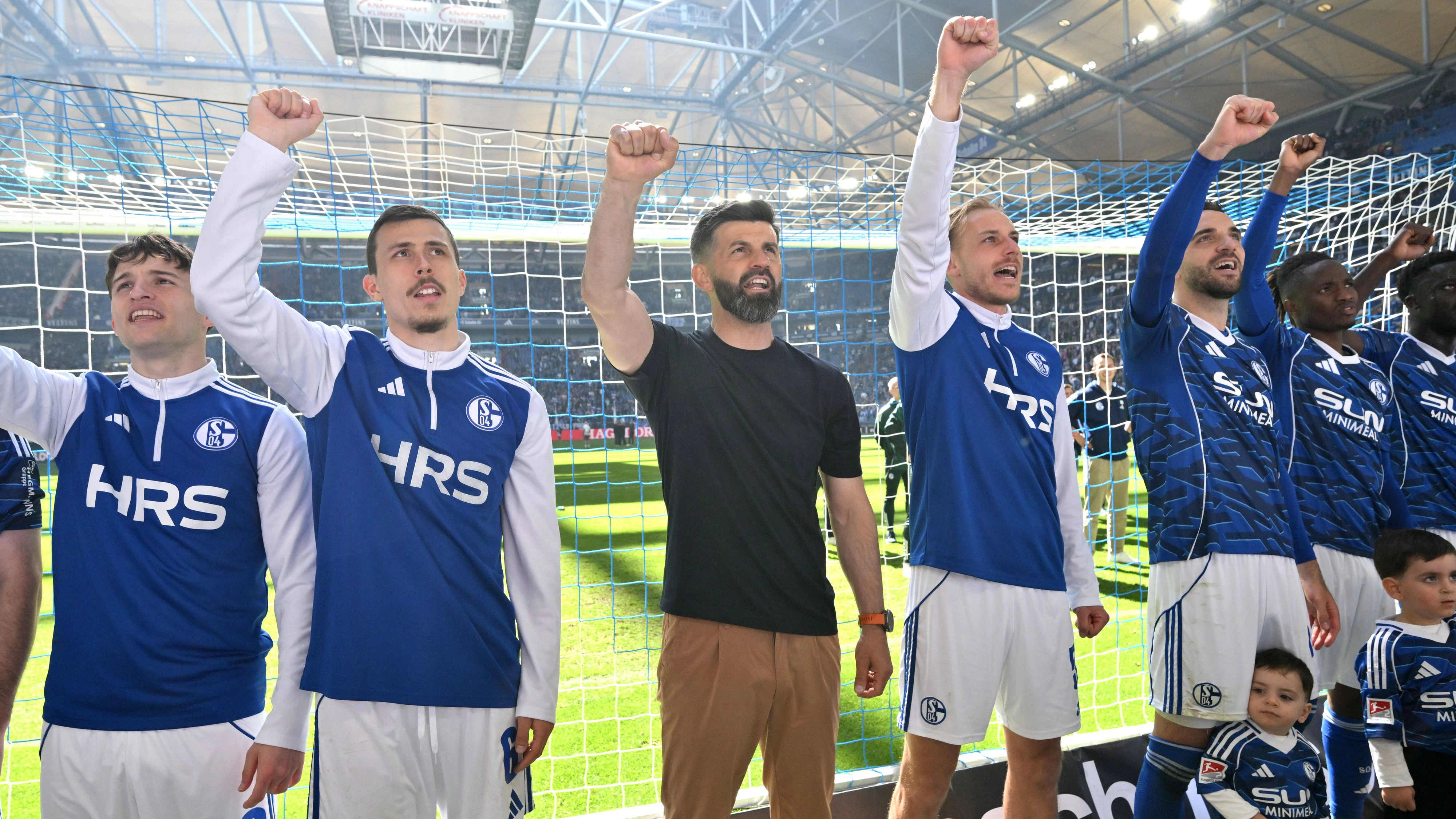 Miron Muslic und seine Knappen haben die Bundesliga-Rückkehr vor Augen. 