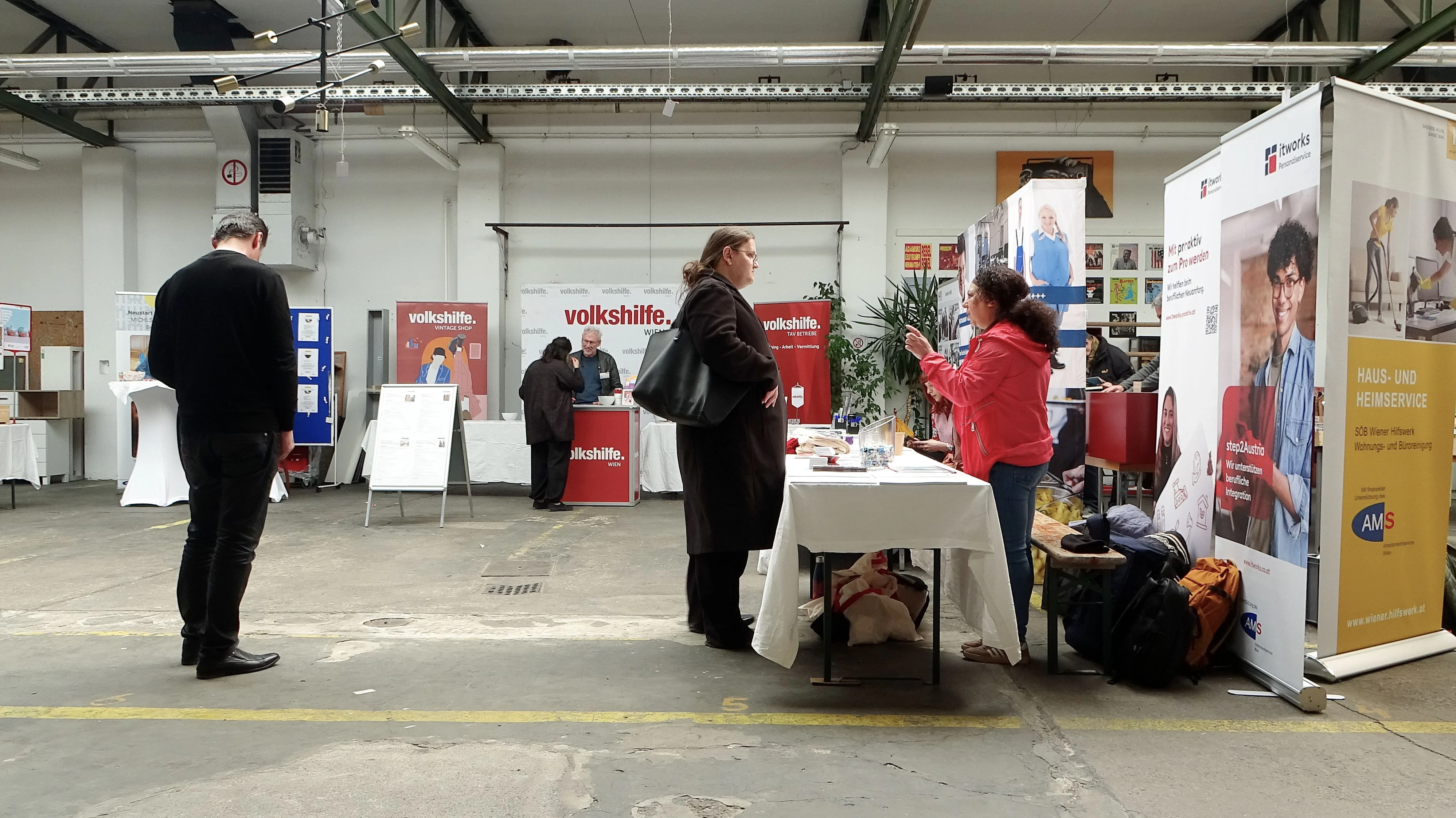 Auf der 15. Jobmeile konnten sich die Besucher beraten lassen.