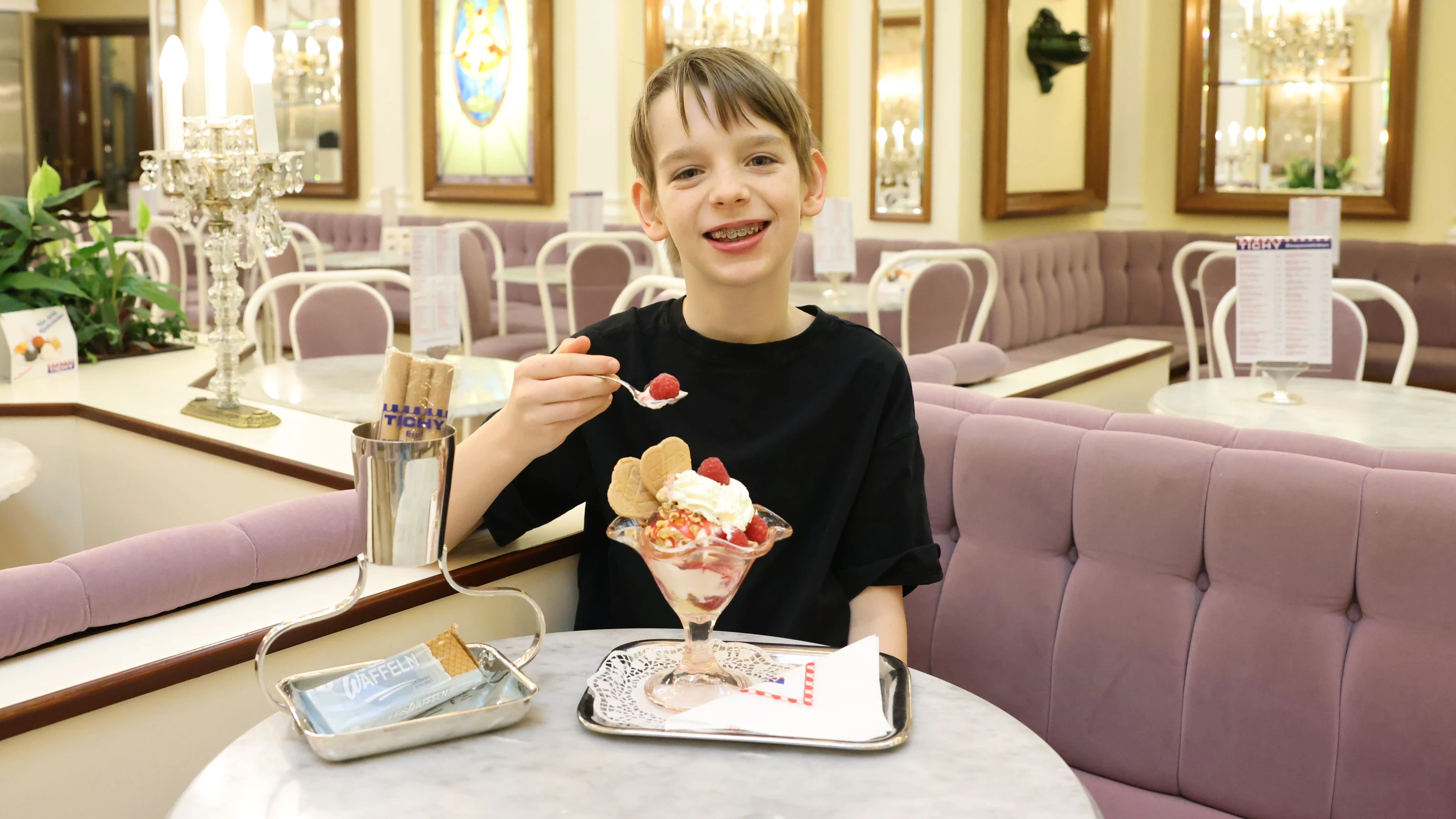 Julian (11) schmeckte der Coup "Sommerliebe" sehr.