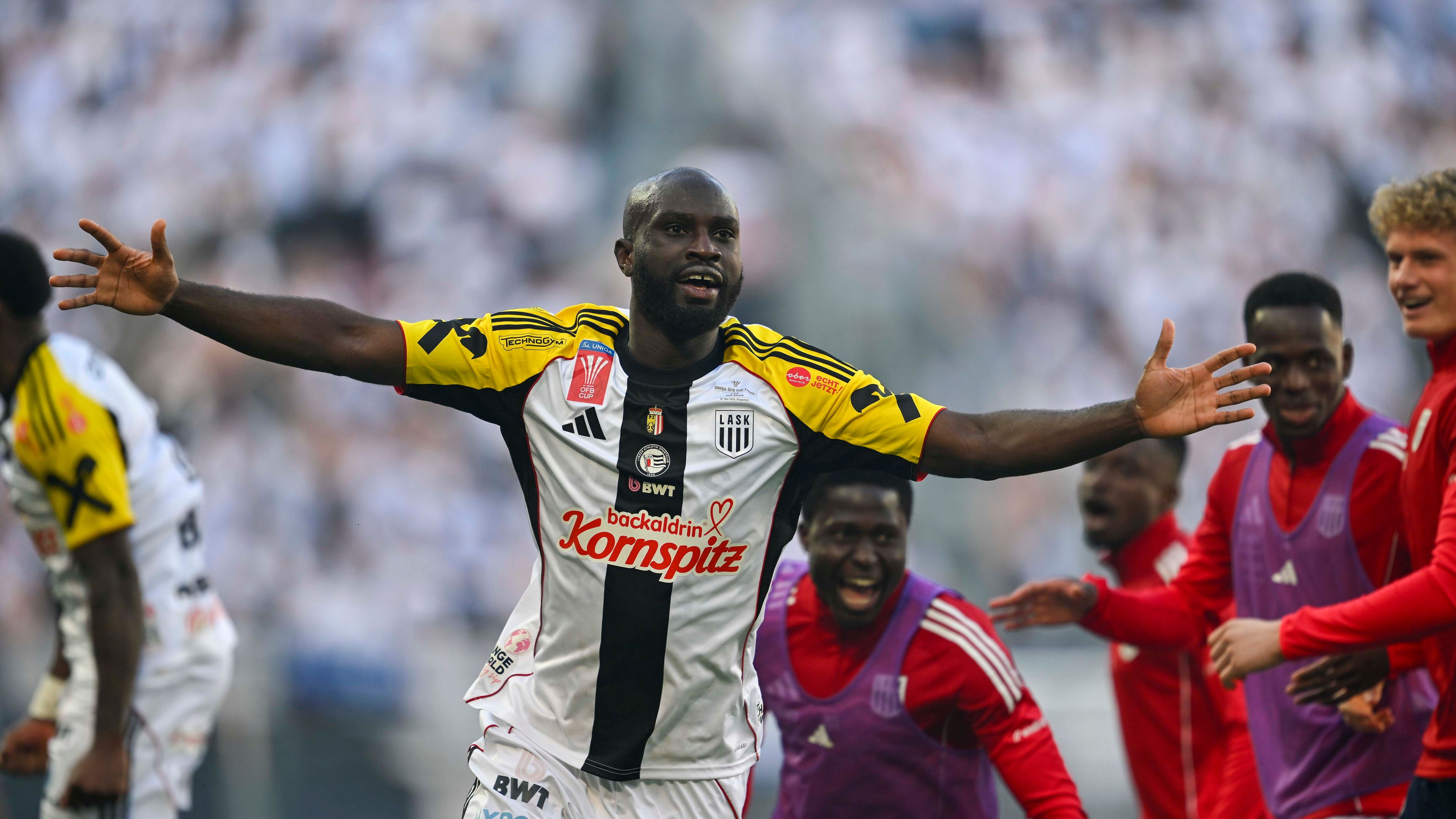 Samuel Adeniran wurde für den LASK zum Matchwinner. 