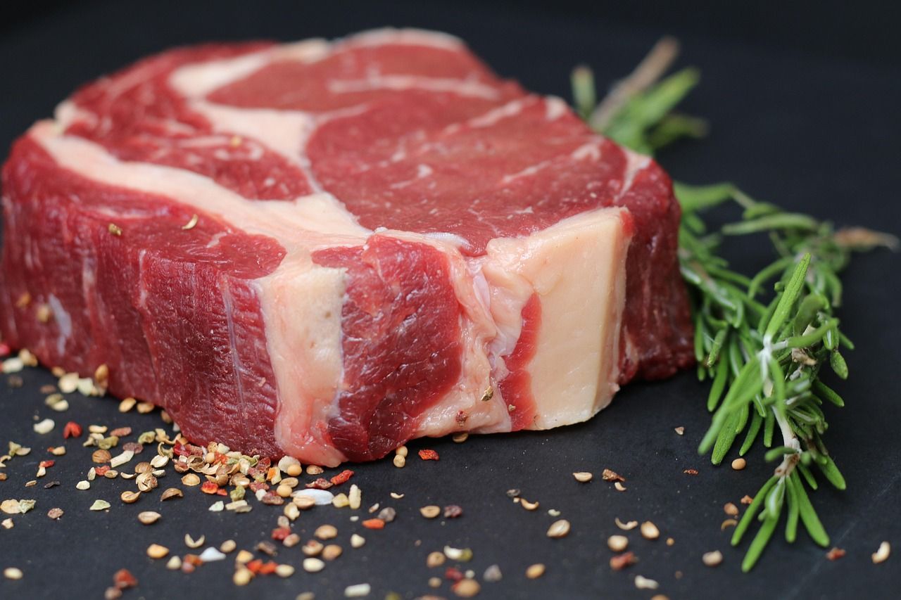 Schmackhaftes Steak vom Grill