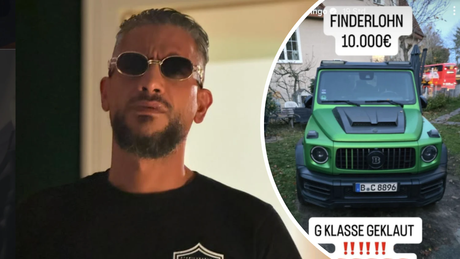Heute.at - Gestohlene G-Klasse von Rapper in Polen gefunden