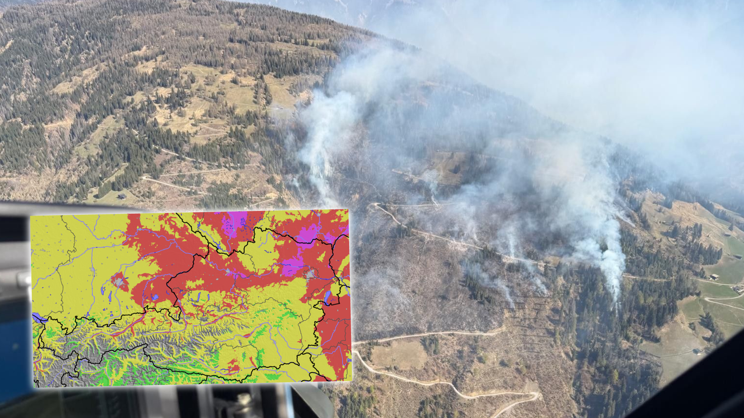 Heute.at - Rekord-Trockenheit – jetzt extreme Waldbrandgefahr