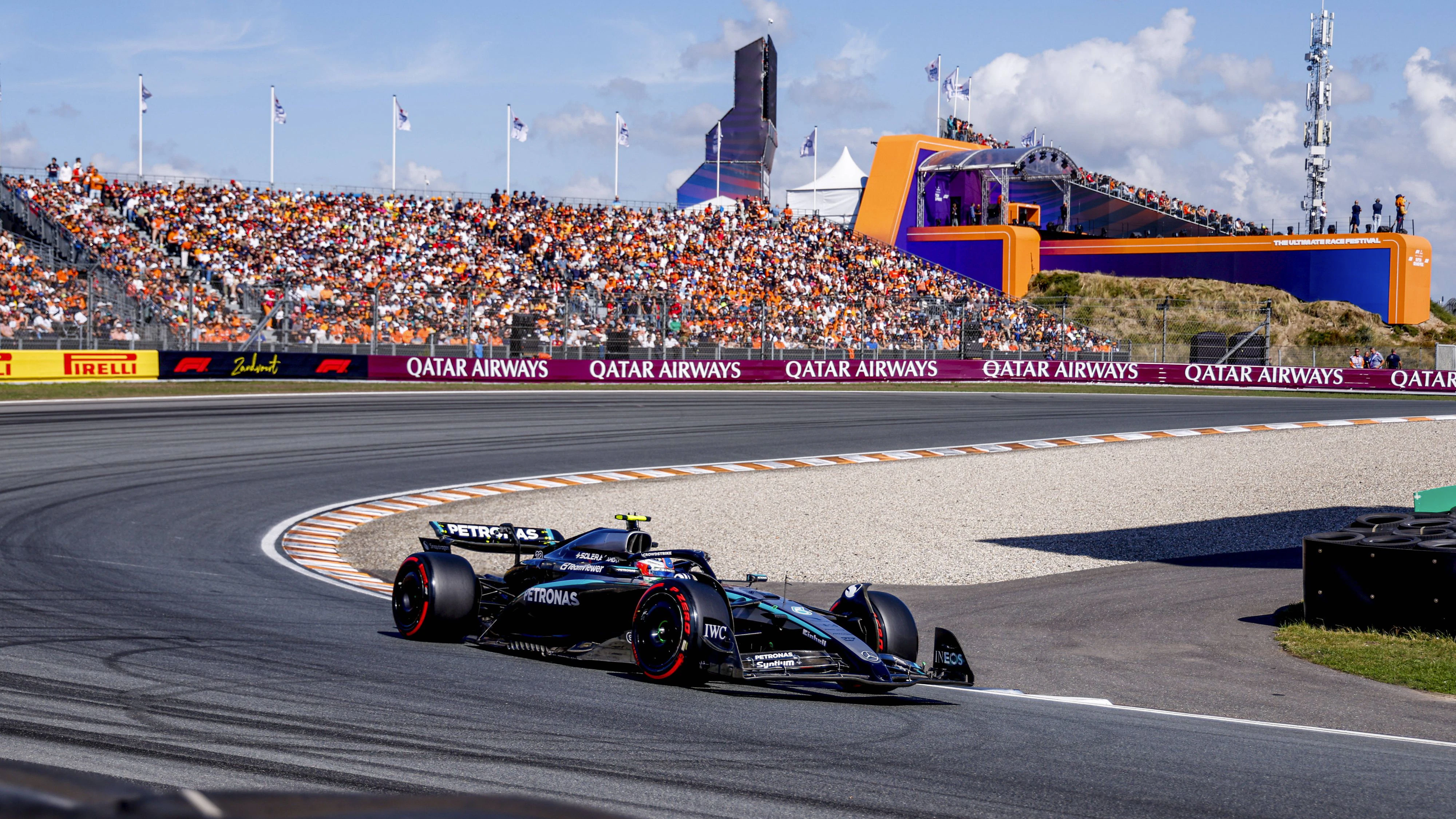 Kimi Antonelli startet in Miami vom ersten Platz. 