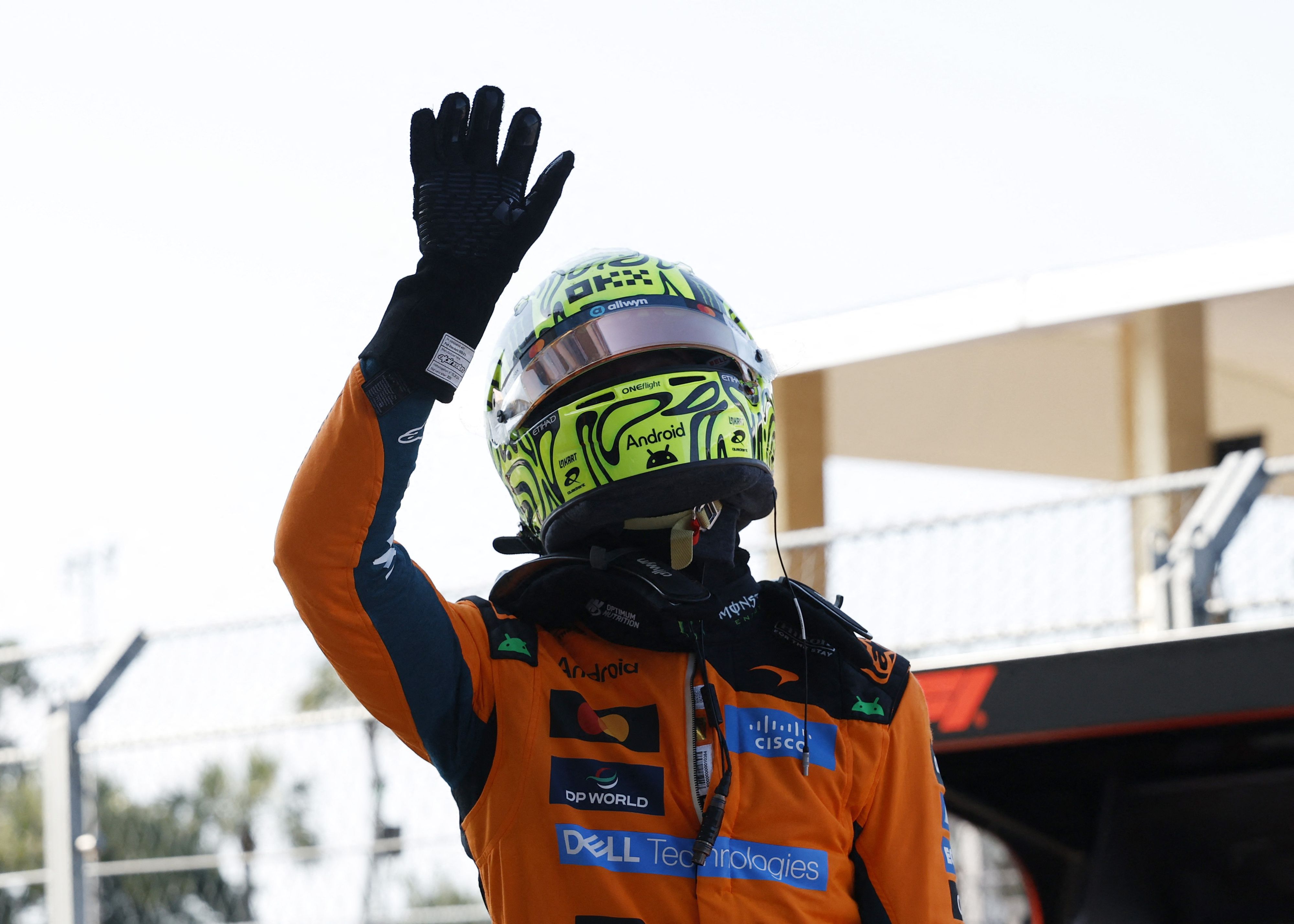 McLaren-Star Lando Norris. 