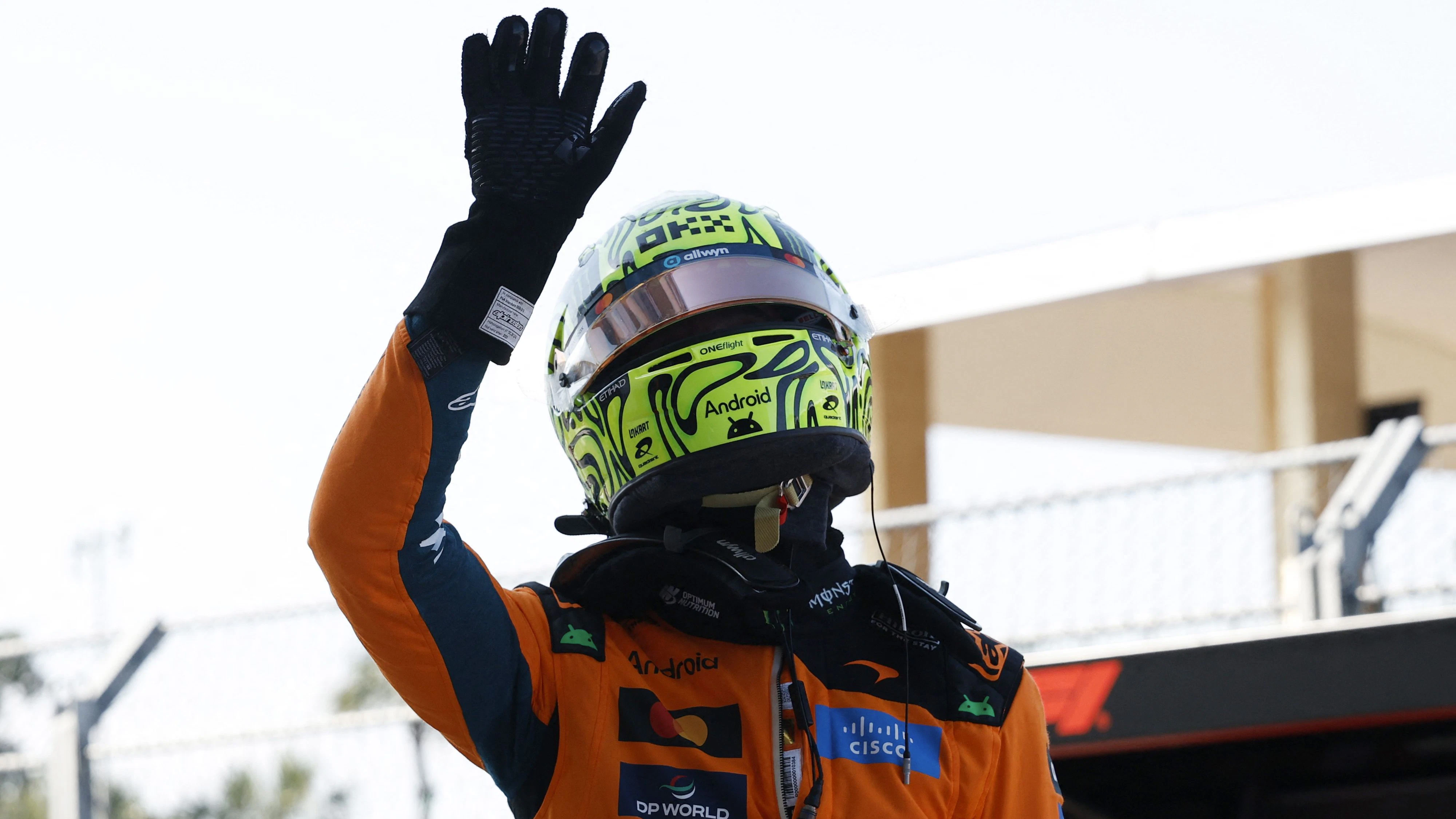 McLaren-Star Lando Norris. 