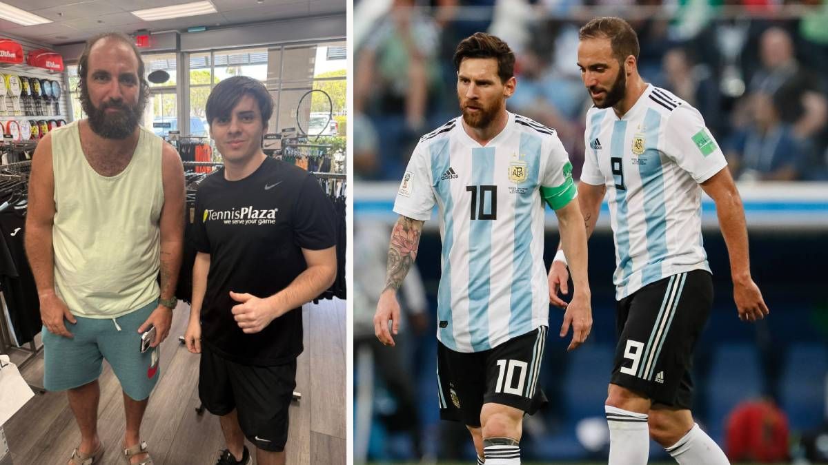 Einst stürmten Lionel Messi und Gonzalo Higuain für Argentinien. 