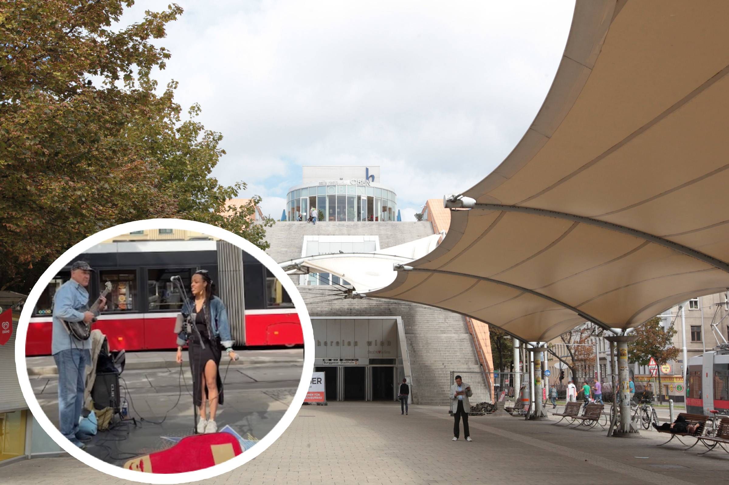 Direkt bei der U6-Station Burggasse/Stadthalle entsteht ein Pop-up-Spot für U-Bahn-Künstler.
