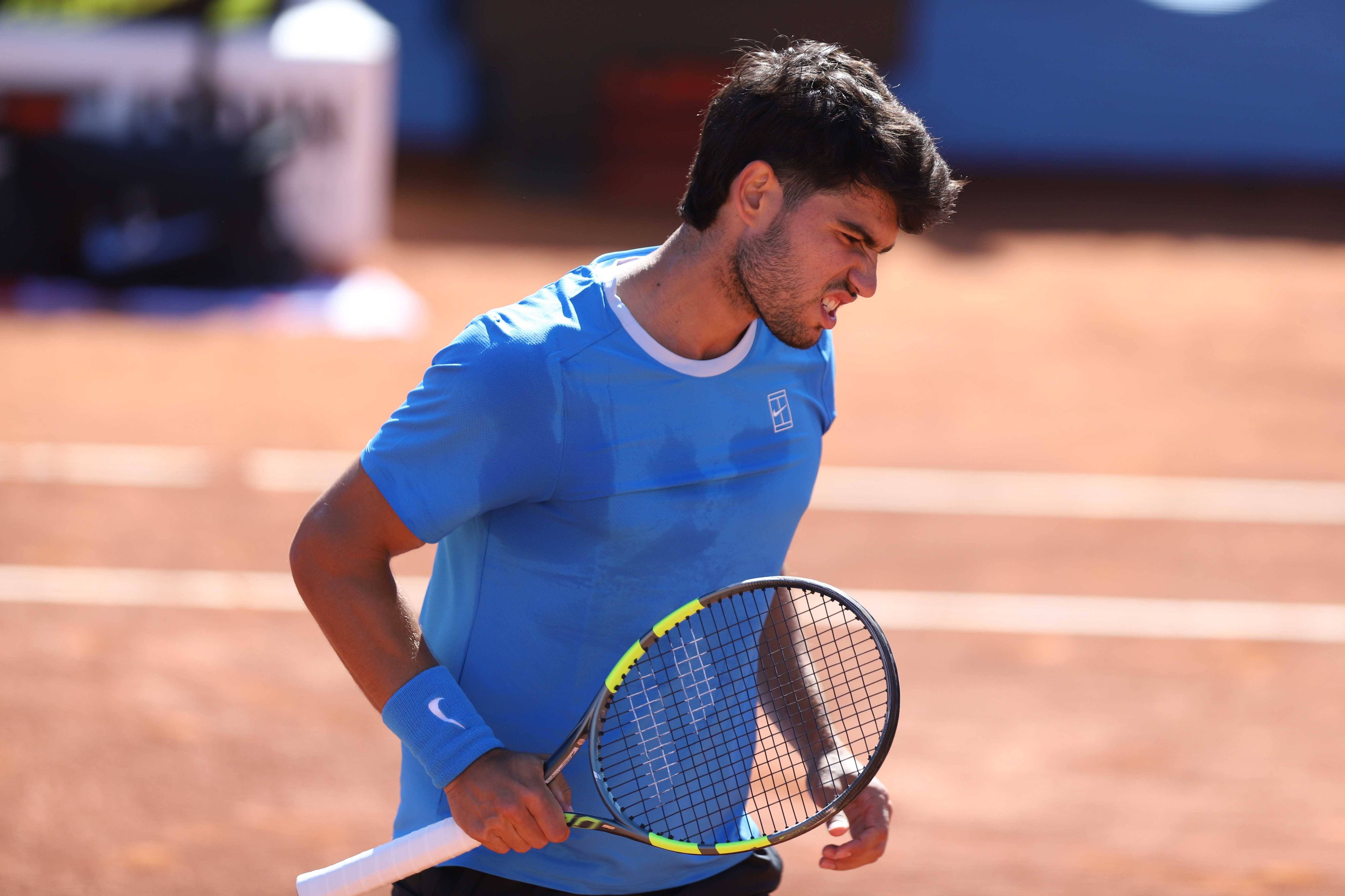 Spaniens Tennis-Gigant Carlos Alcaraz. 
