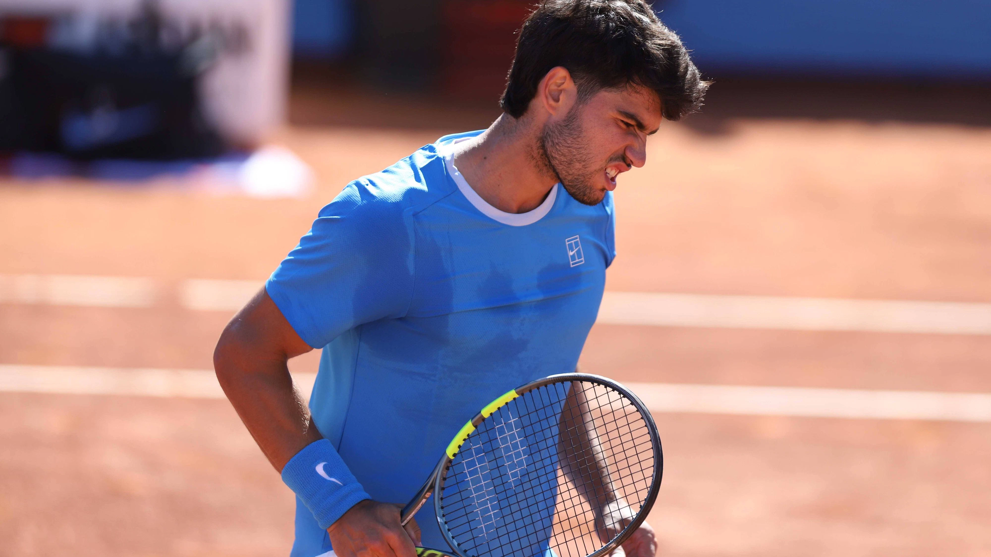 Spaniens Tennis-Gigant Carlos Alcaraz. 
