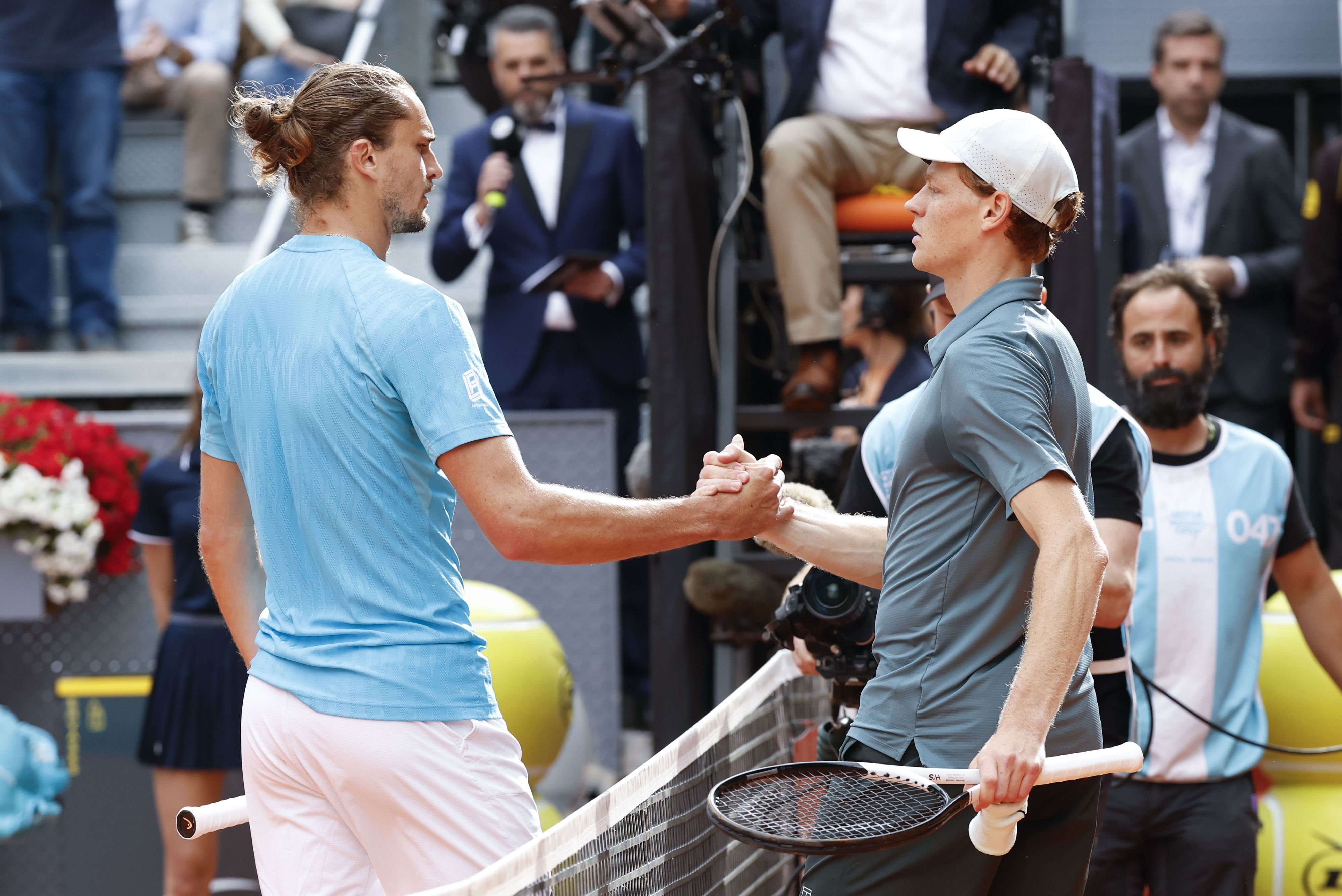 Zverev gratuliert Sinner: 