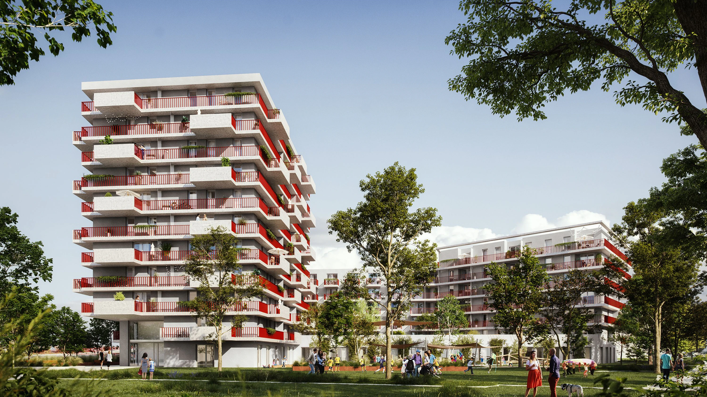 Ab 4. Mai können sich Wohnungssuchende für 148 neue Gemeindewohnungen in der Donaustadtstraße 35A anmelden.