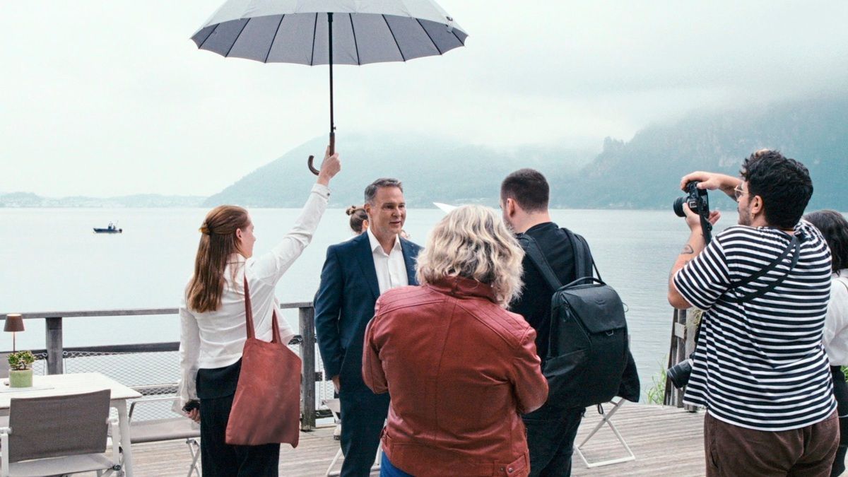 SPÖ-Chef Andreas Babler im Film 