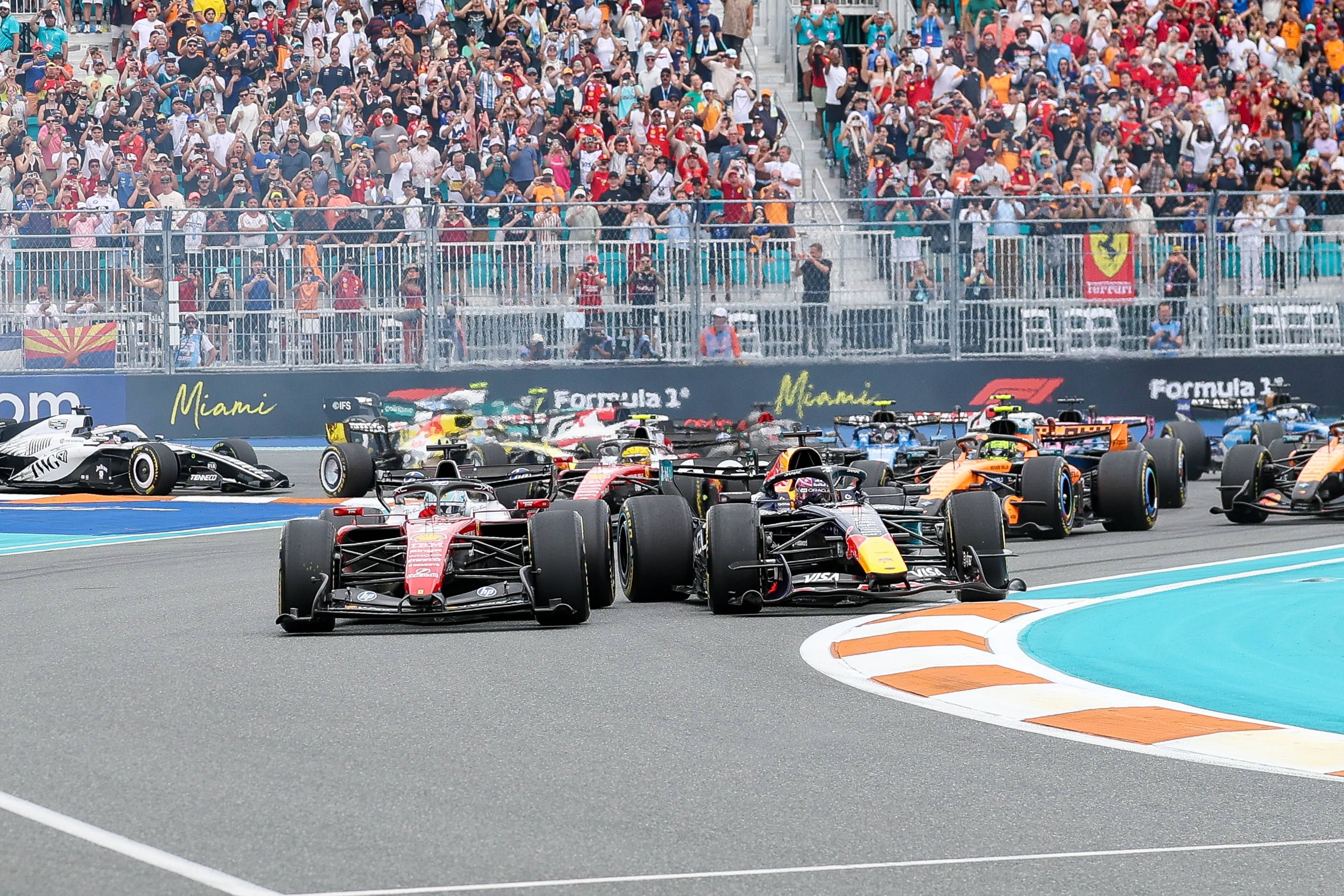Der Grand Prix von Miami sorgte für ein Spektakel.