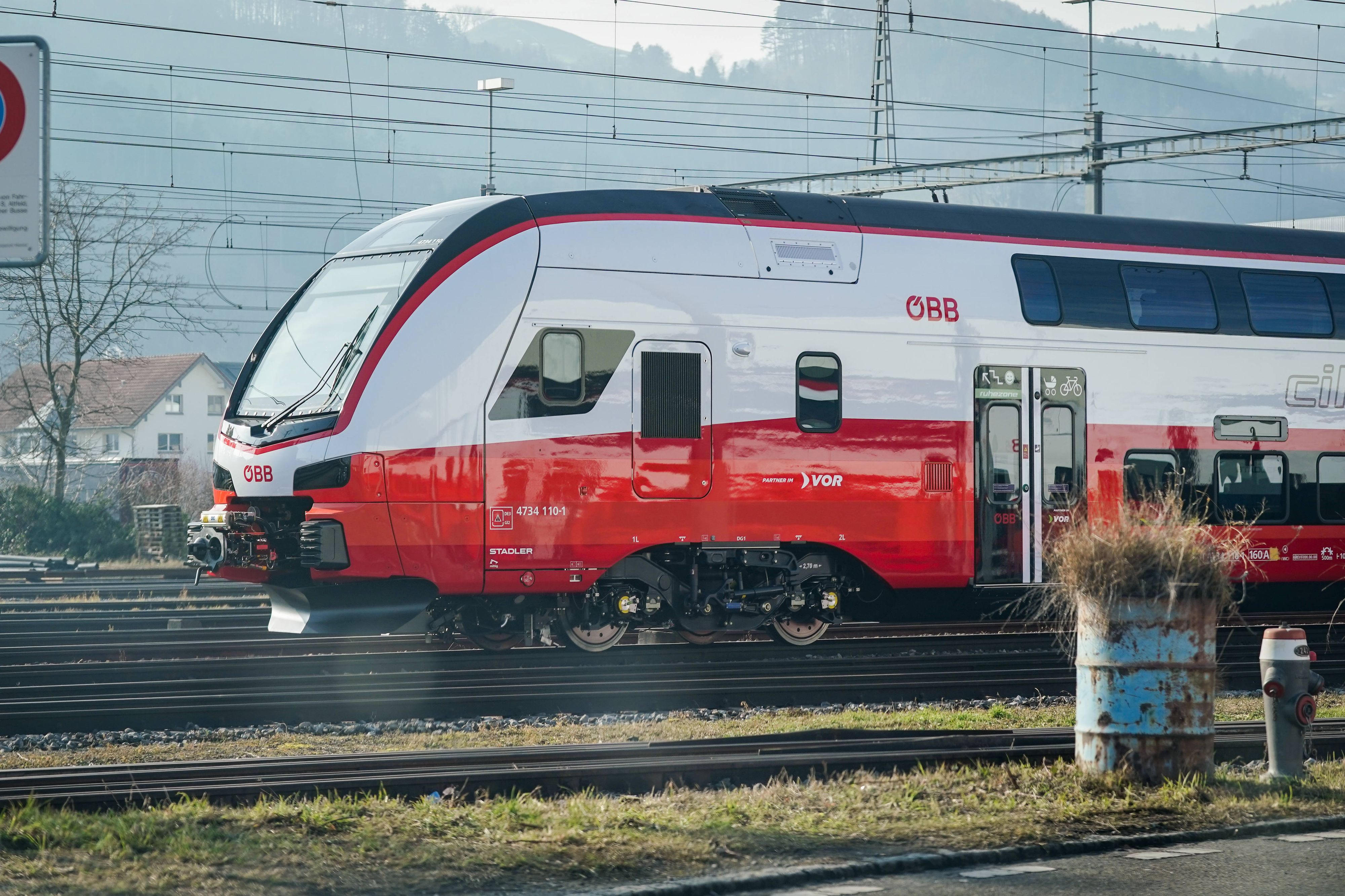 Der Vorfall ereignete sich in einem Cityjet der ÖBB.