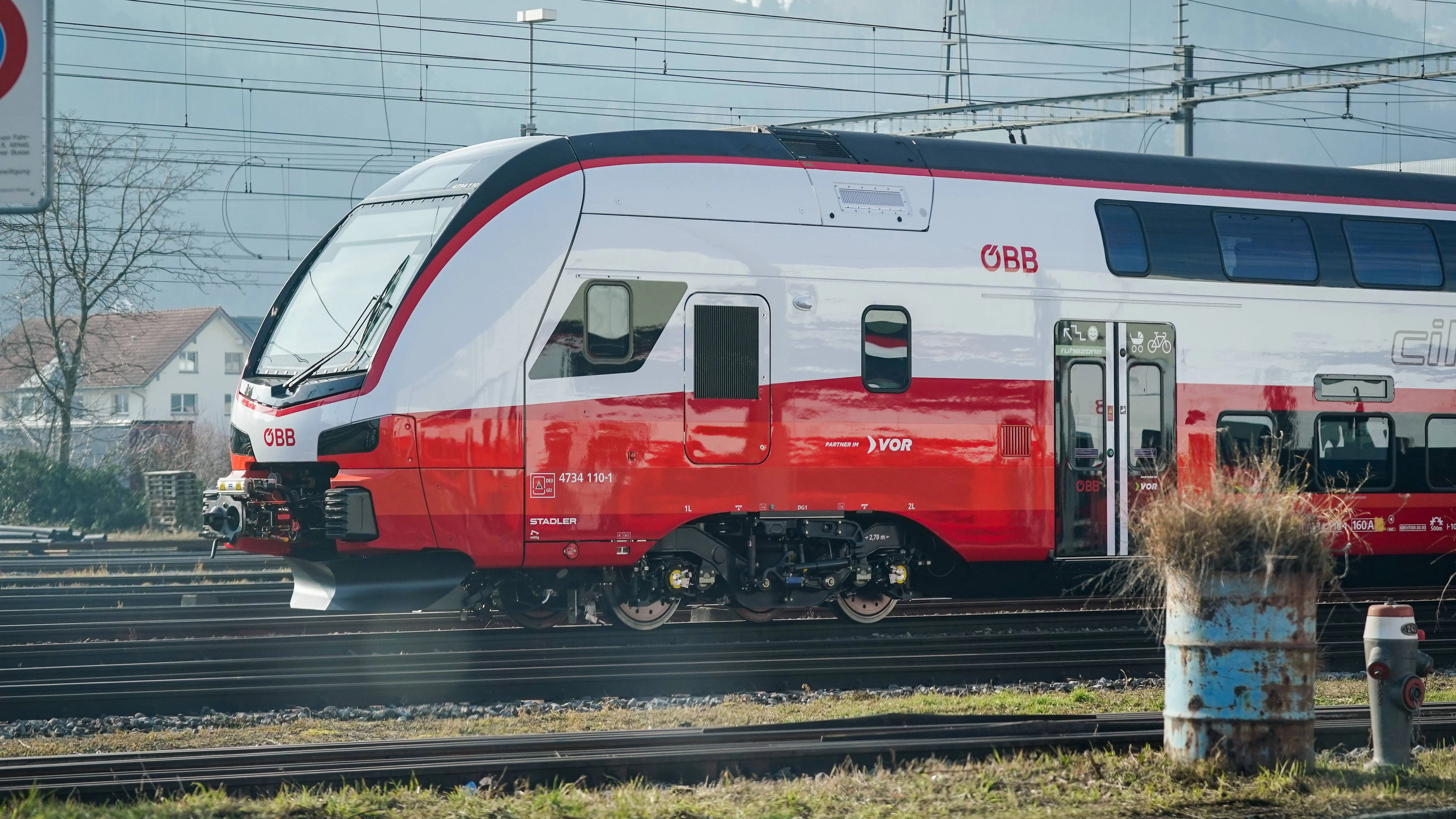 Der Vorfall ereignete sich in einem Cityjet der ÖBB.