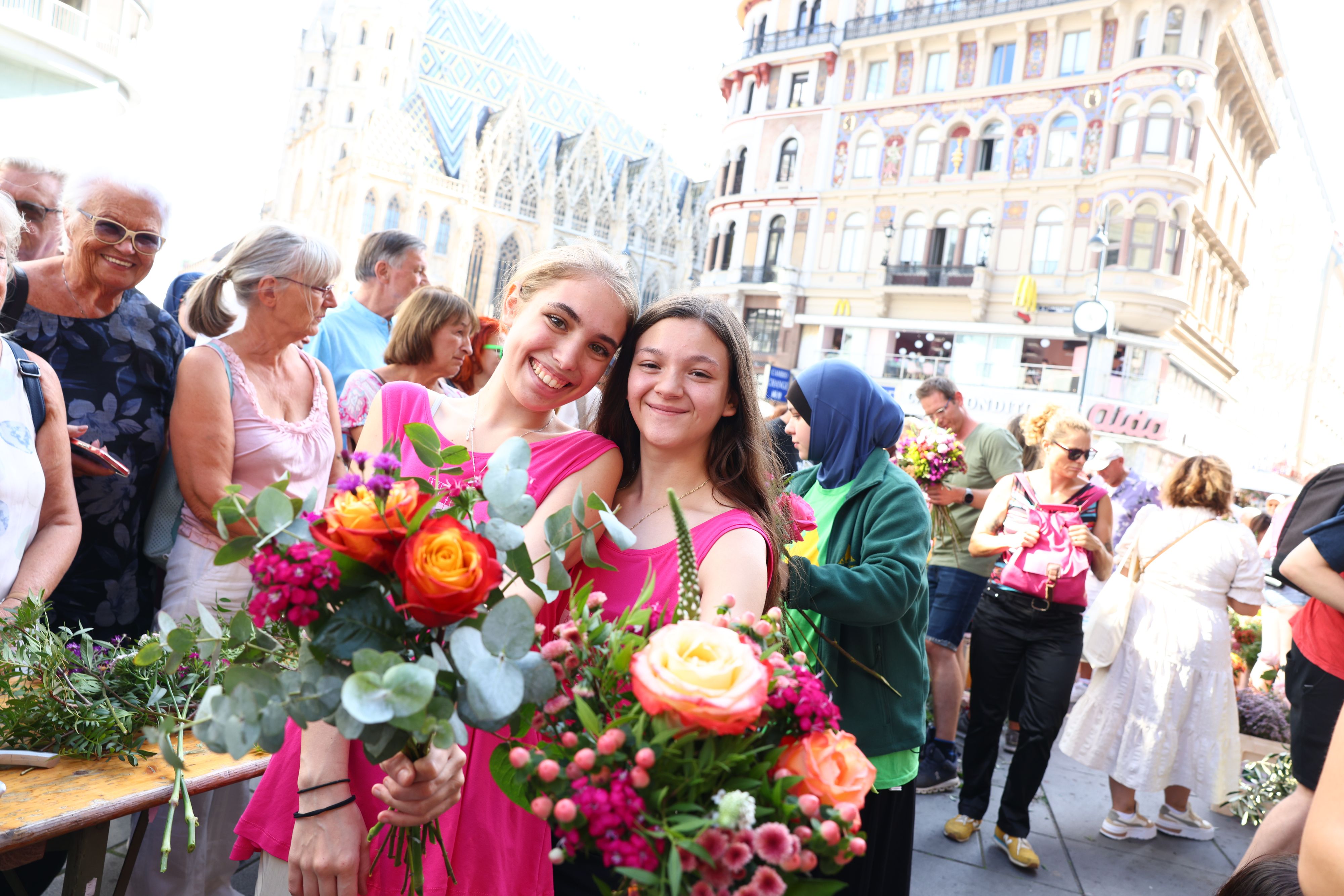 Der Klassiker: Blumen für die Mama am Mutterag