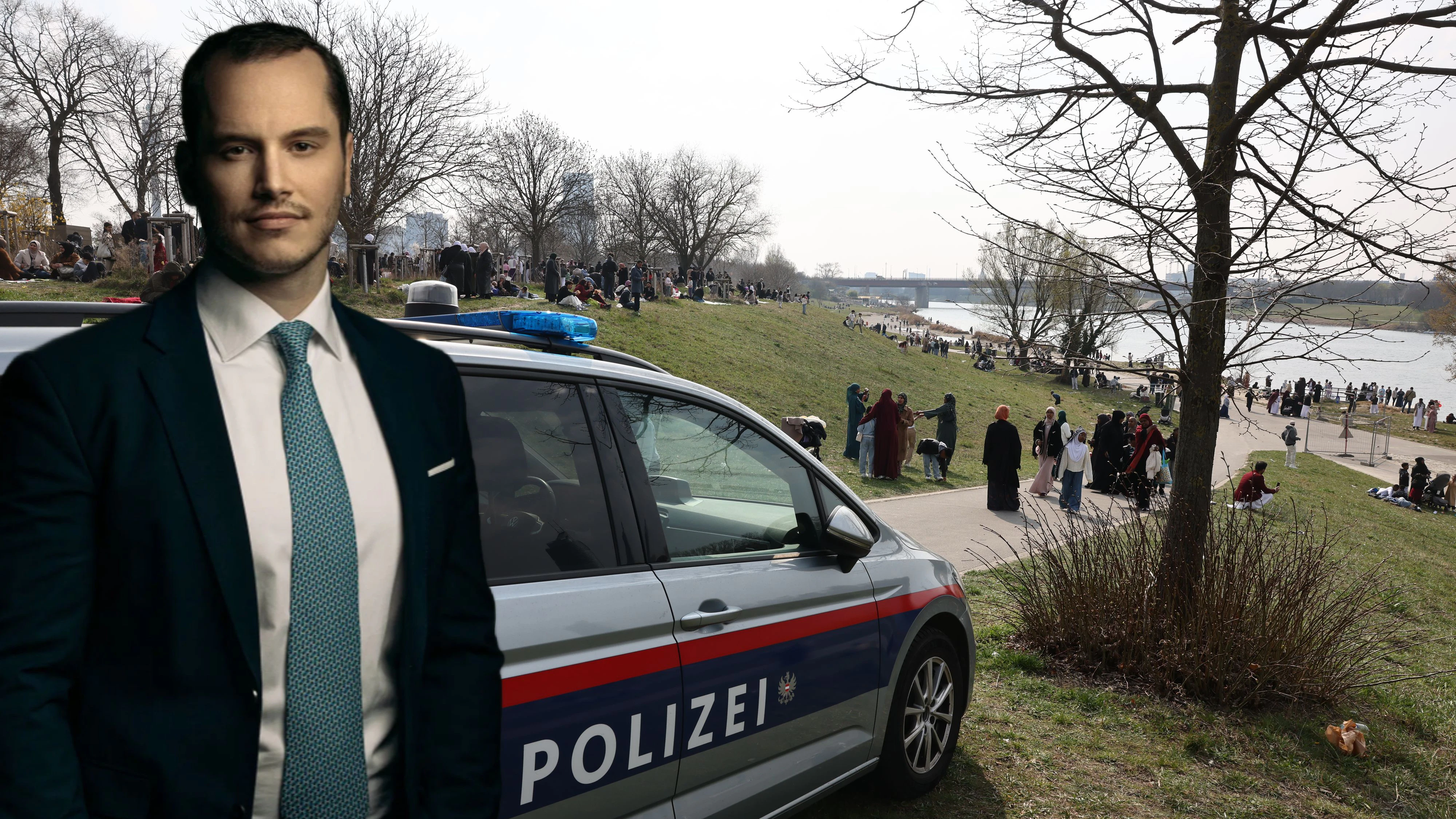 Noah McElheney vertritt das Opfer, dem seit dem Vorfall das rechte Ohr fehlt.