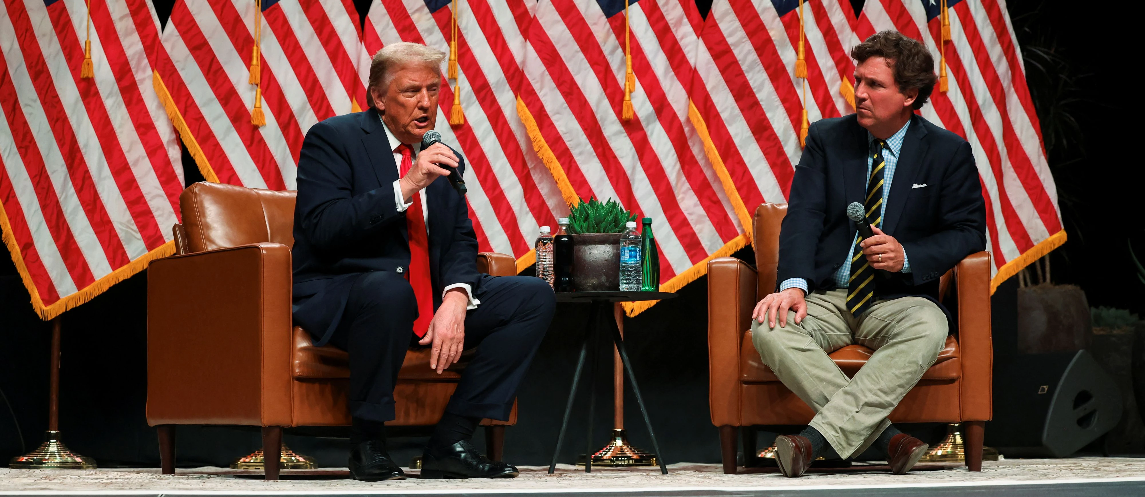 2024 war Tucker Carlson einer der wichtigsten Wahlhelfer von Trump