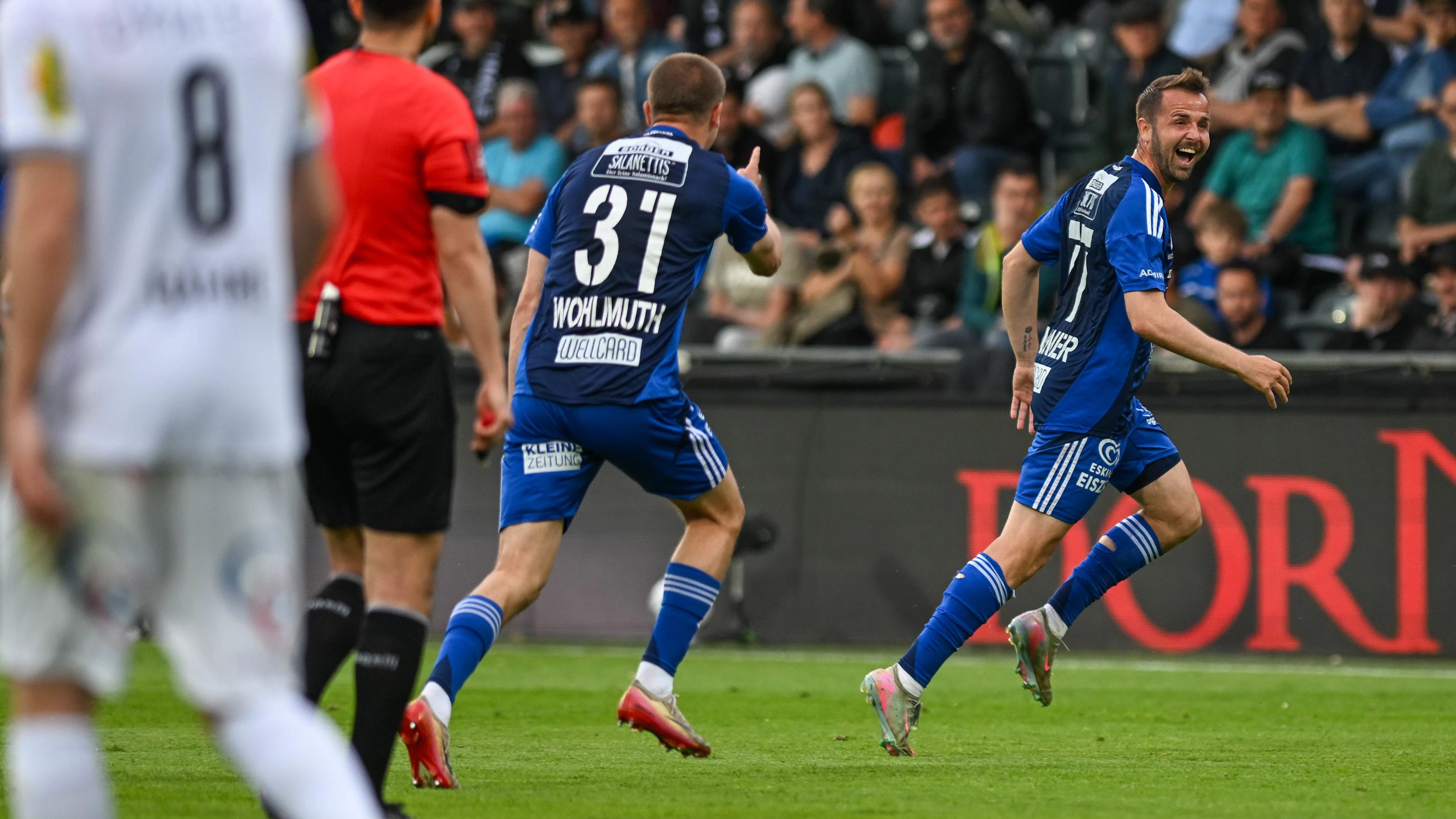 Wolfsberg jubelt gegen Altach