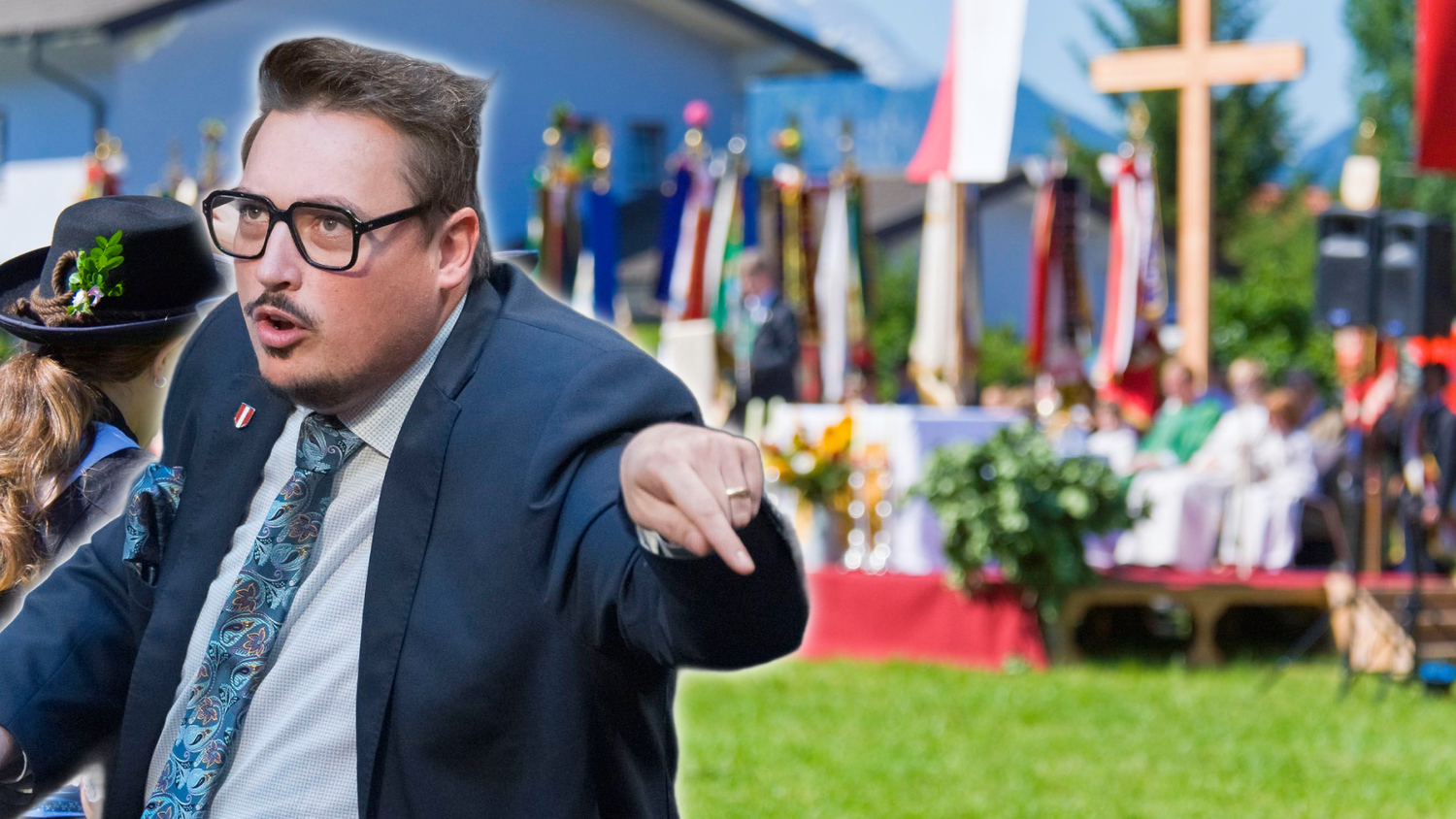 Christoph Steiner hat die Feldmesse nicht gefallen. 