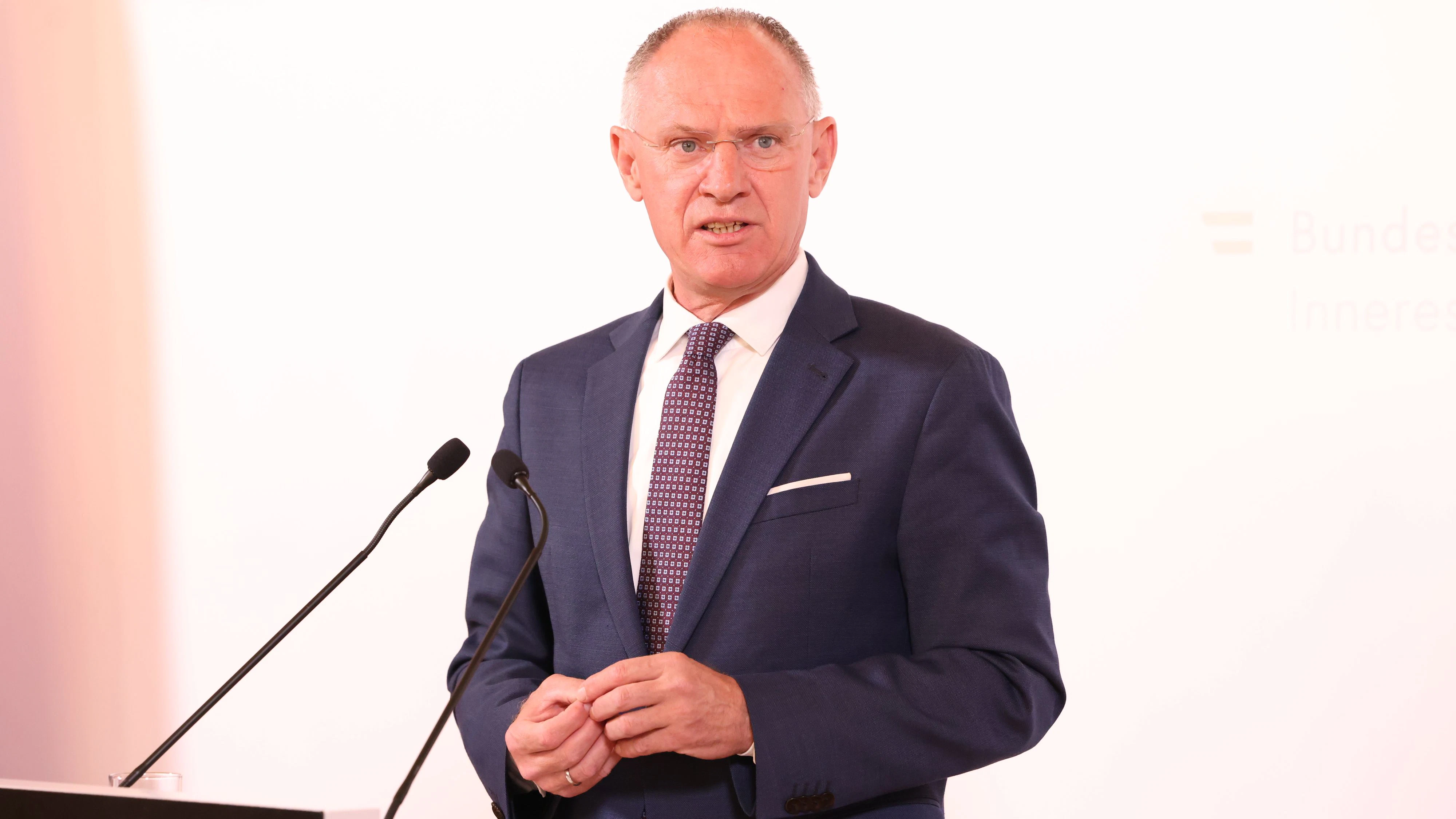 Innenminister Gerhard Karner