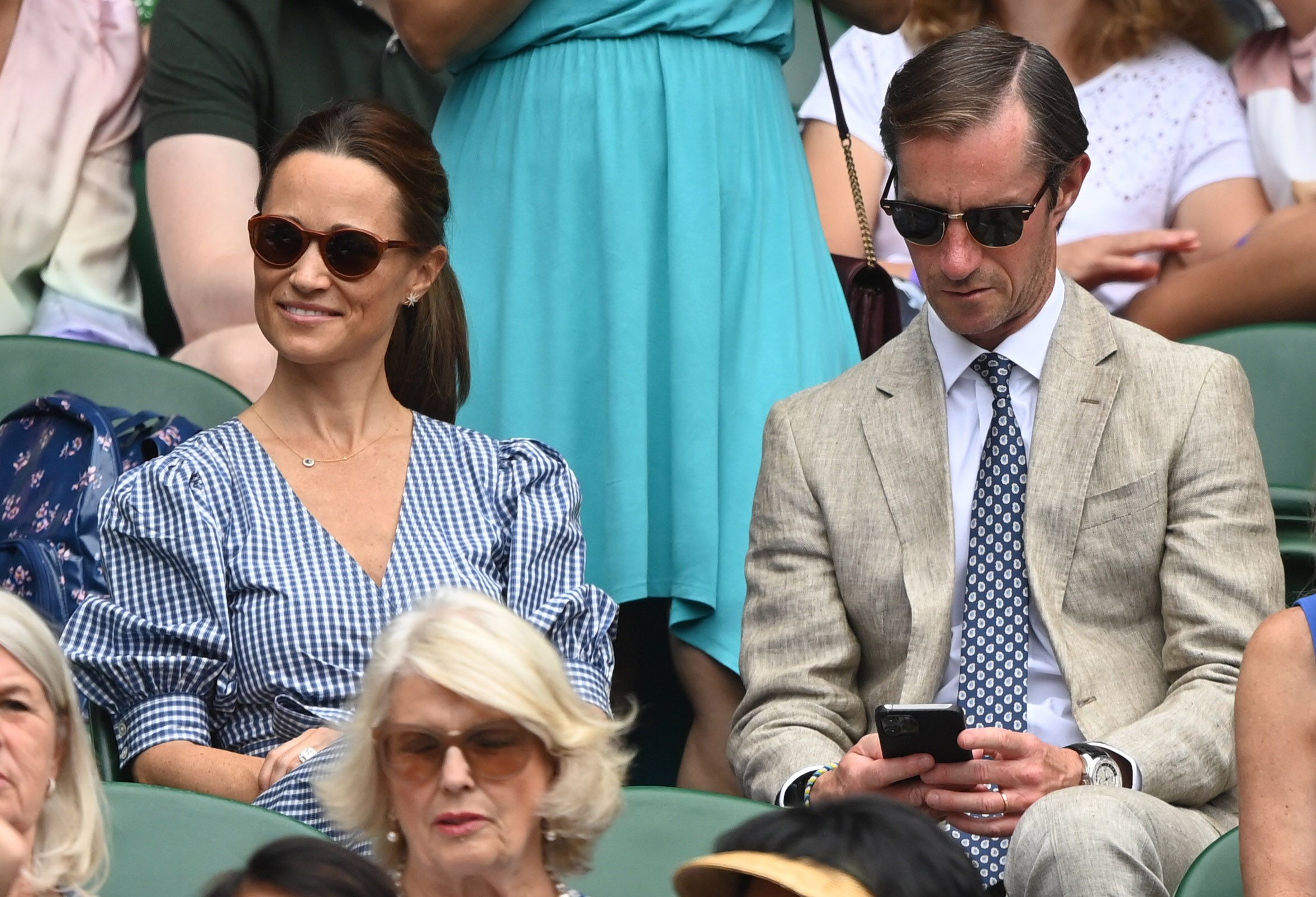 Prinzessin Kates Schwester Pippa und ihr Ehemann James Matthews.