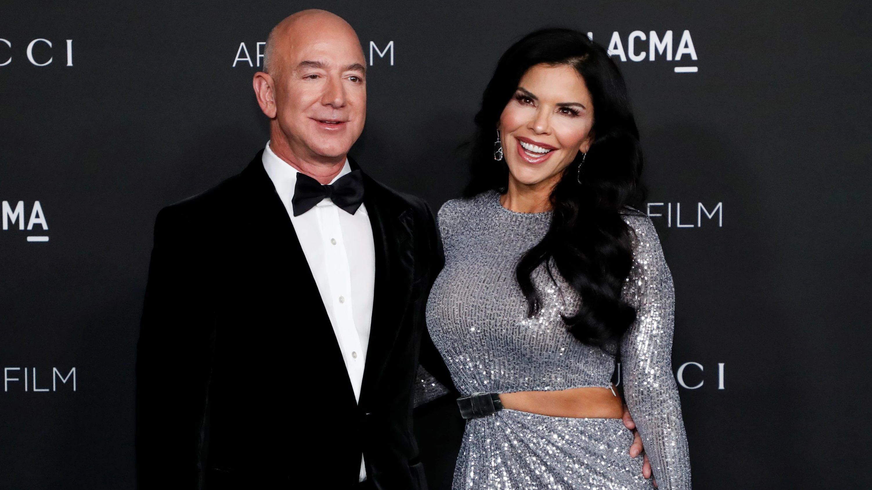 "Amazon"-Gründer Jeff Bezos und Ehefrau Lauren Sanchez bei der "LACMA Art+Film"-Gala in Los Angeles.